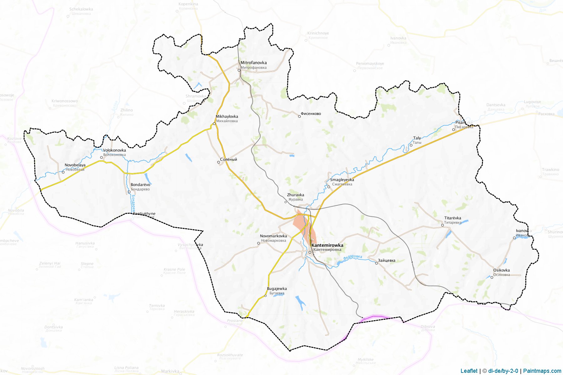 Kantemirovskiy (Voronezh) Map Cropping Samples-1