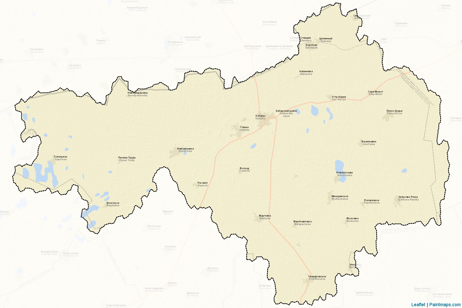 Khabarskiy (Altai) Map Cropping Samples-2