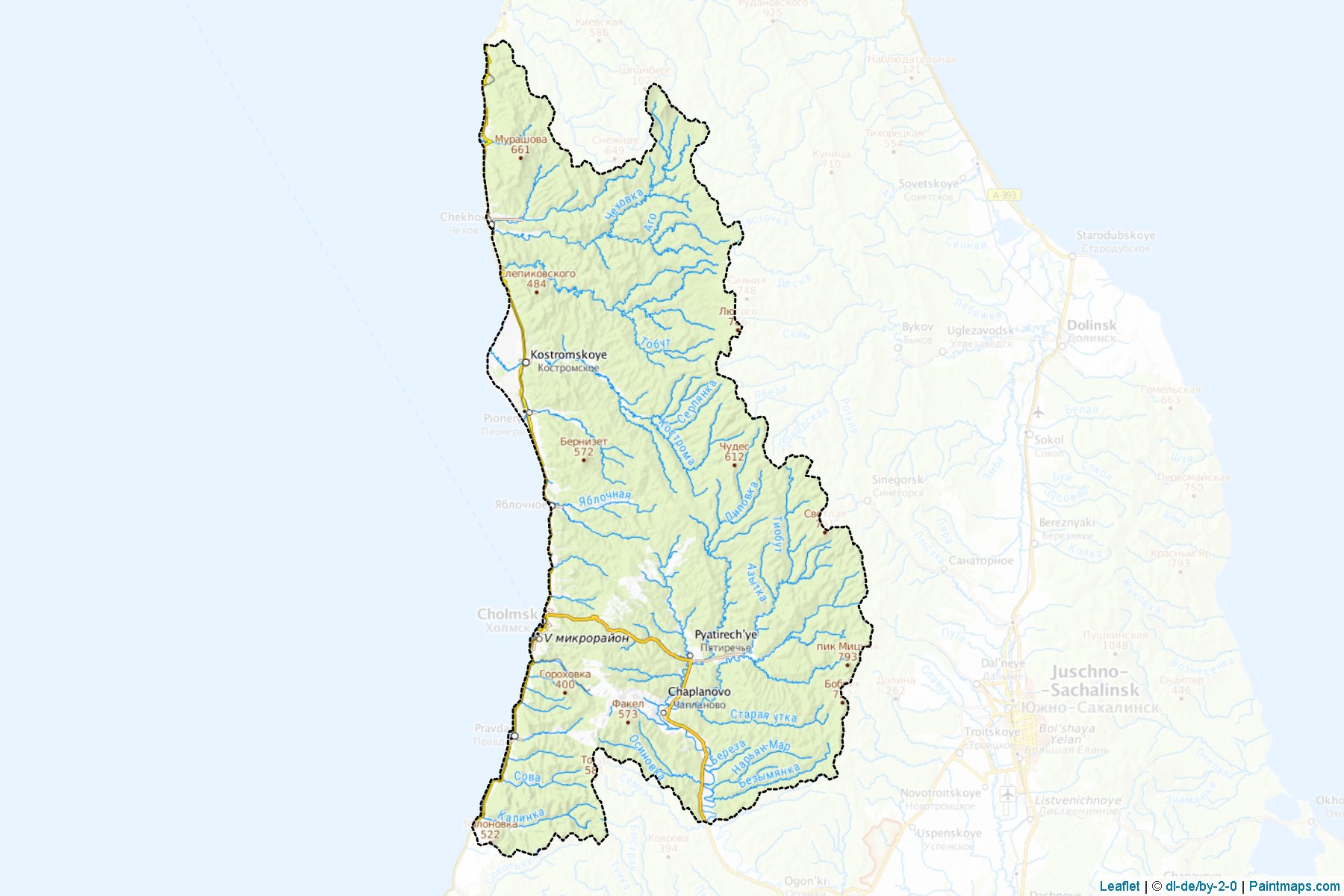 Kholmskiy (Sakhalin) Map Cropping Samples-1