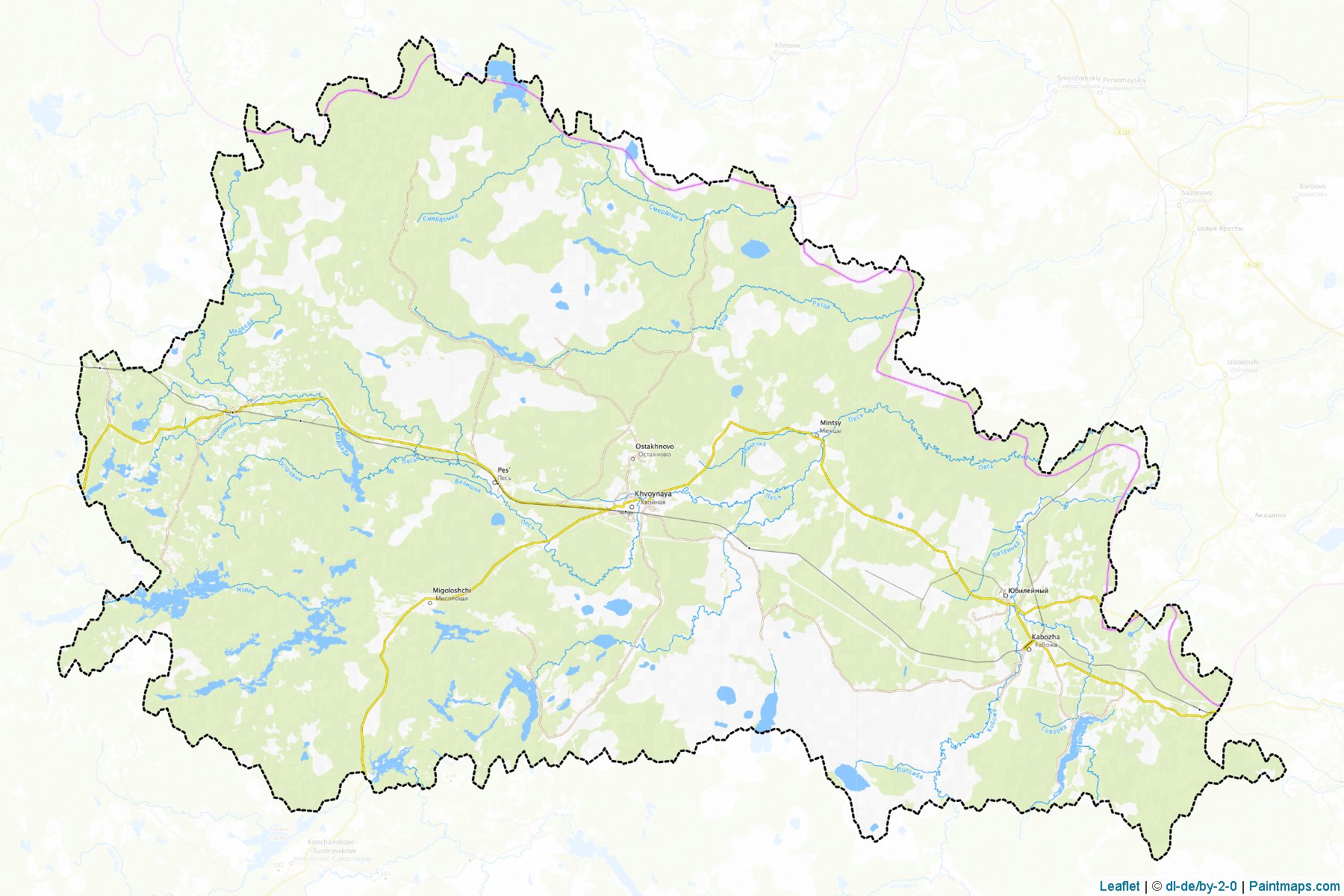 Khvojninskiy (Novgorod) Map Cropping Samples-1