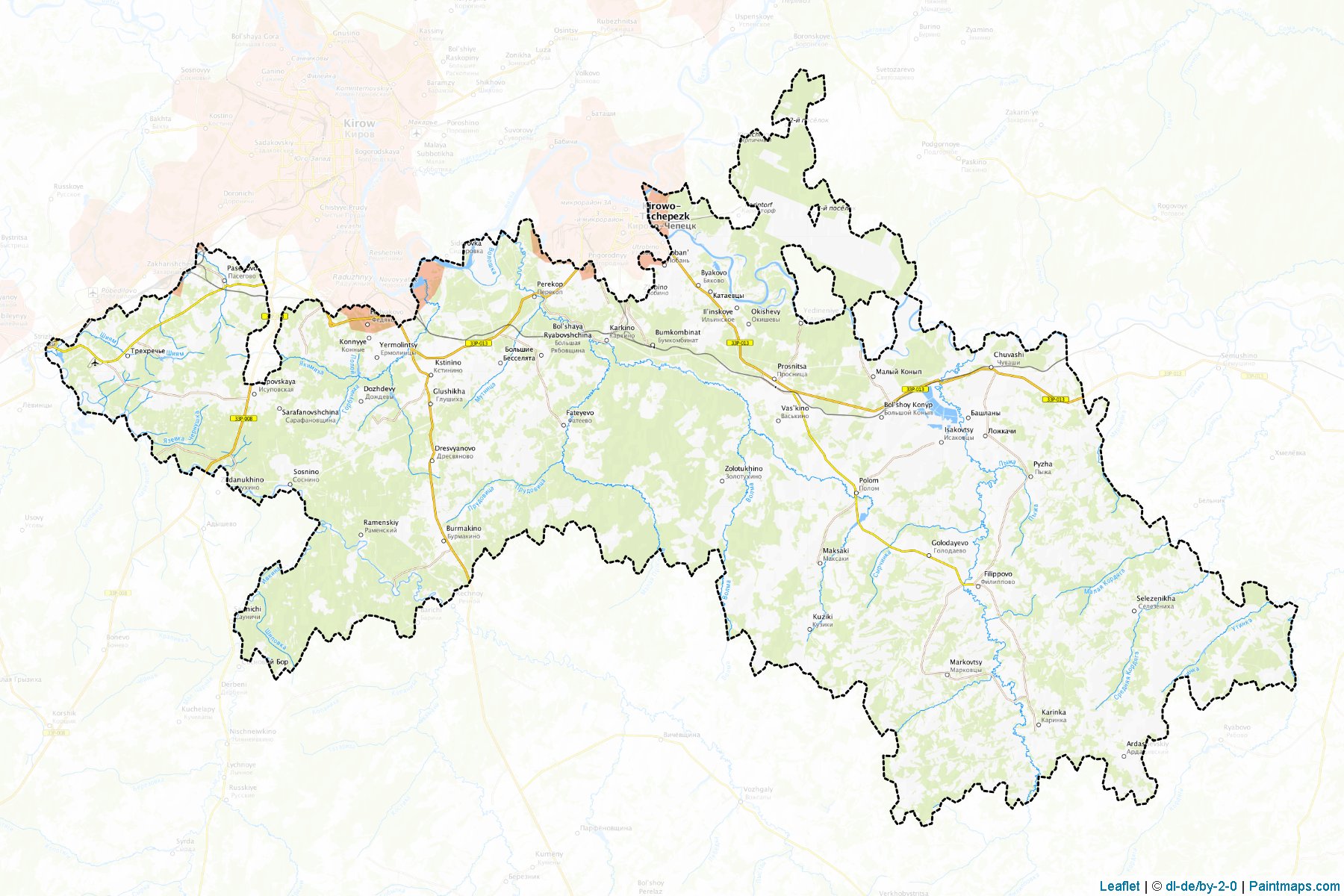 Kirovo-CHepeckij (Kirov) Map Cropping Samples-1