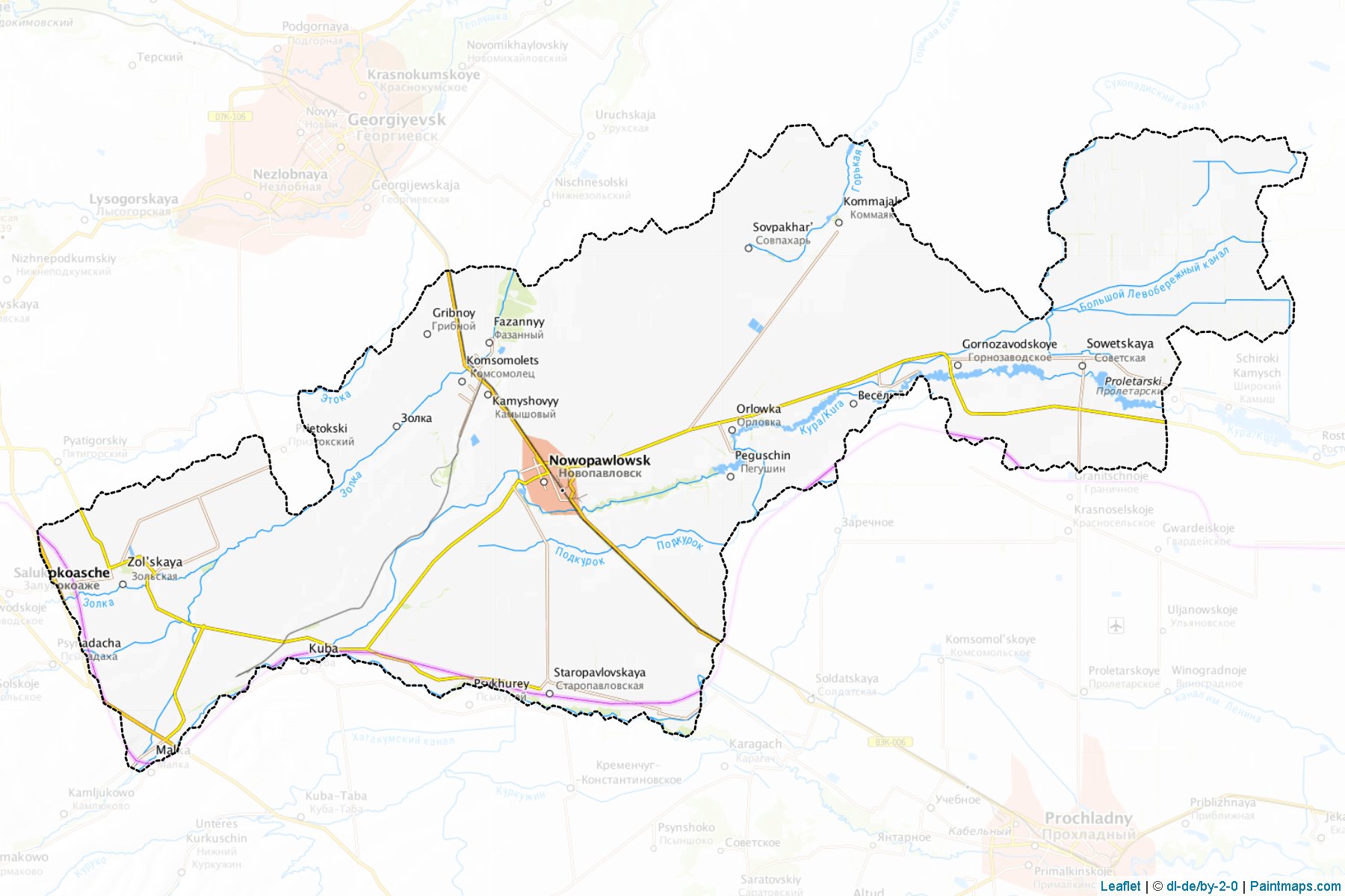 Kirovskiy (Stavropol) Map Cropping Samples-1