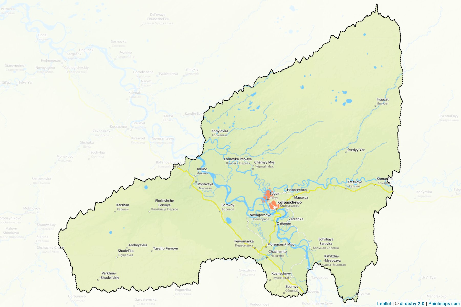 Kolpashevskiy (Tomsk) Map Cropping Samples-1