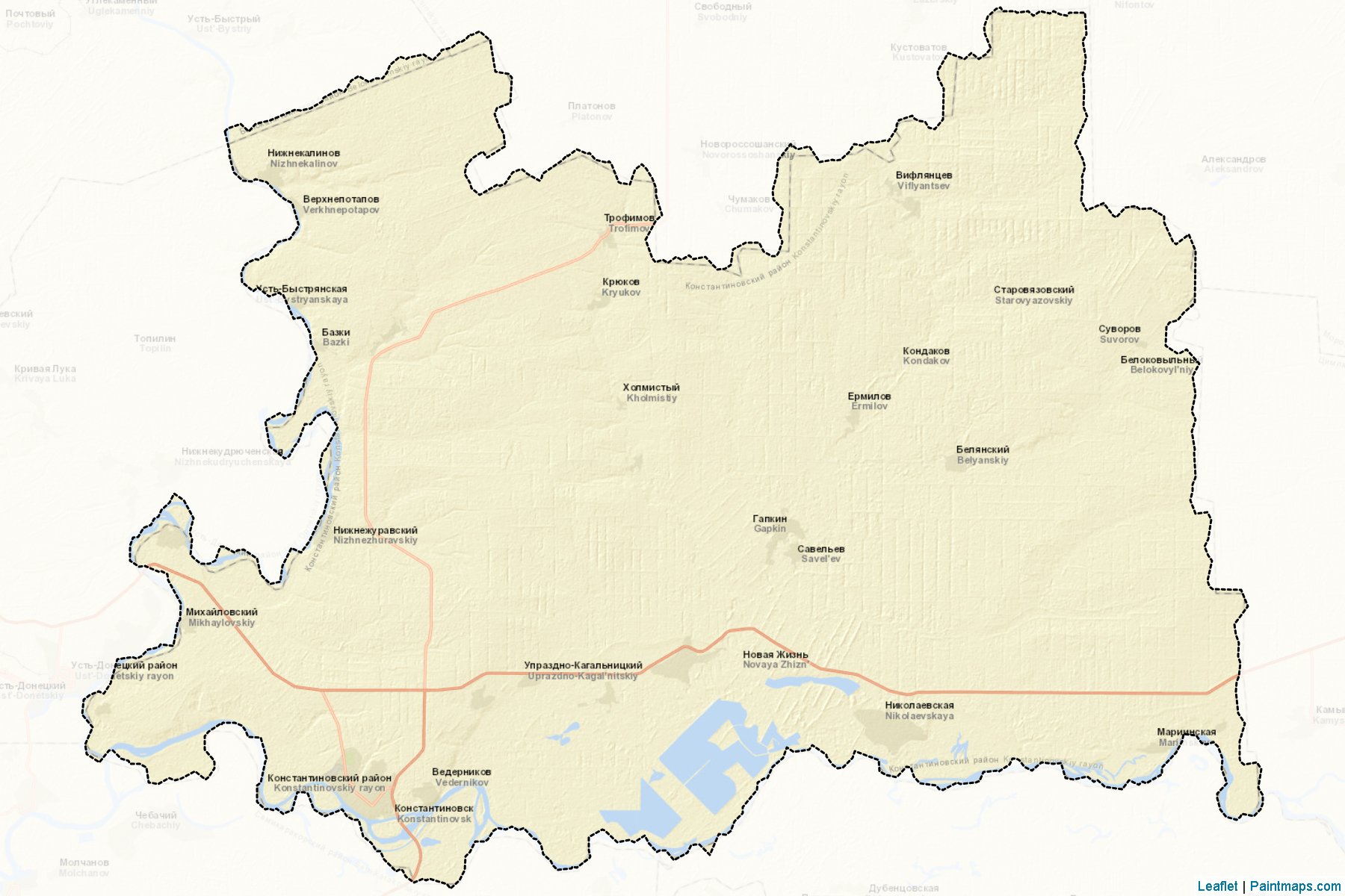 Konstantinovskiy (Rostov) Map Cropping Samples-2