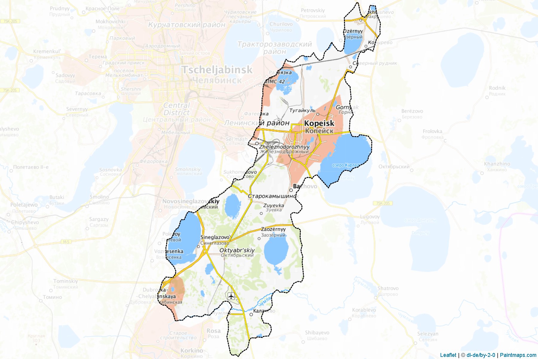 Kopejskiy (Chelyabinsk) Map Cropping Samples-1