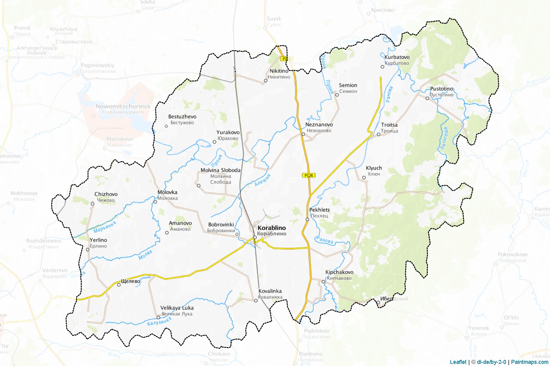 Korablinskiy (Ryazan) Map Cropping Samples-1