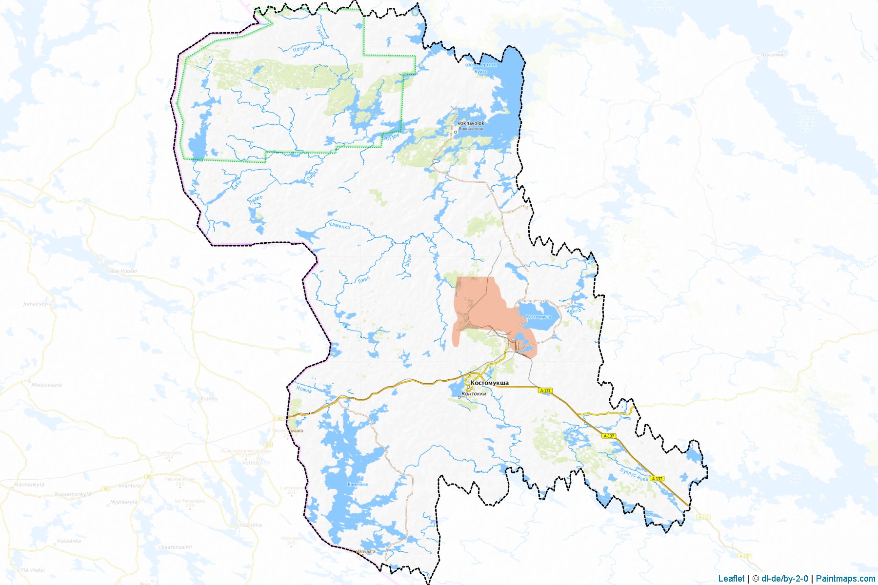 Kostomukshskiy (Karelia) Map Cropping Samples-1