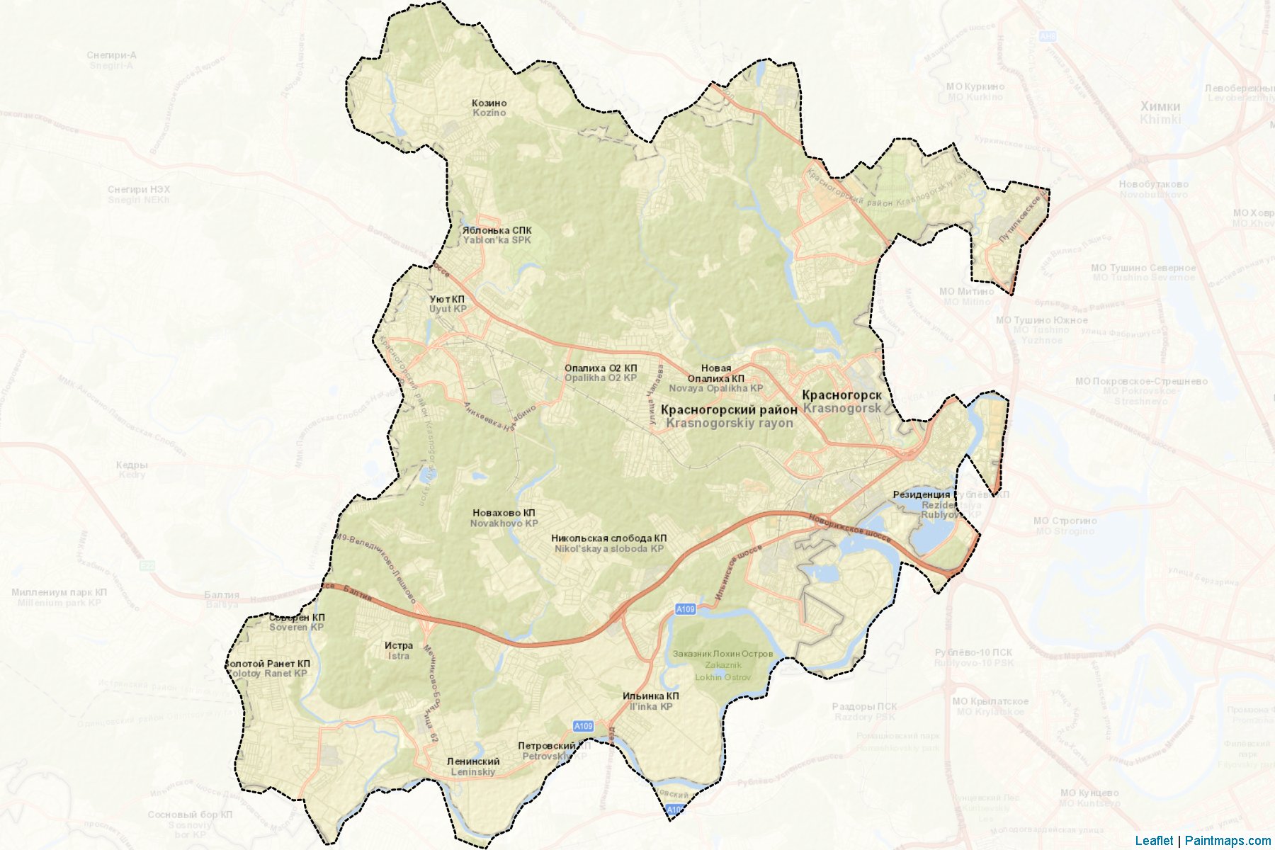 Krasnogorskiy (Moscow Oblast) Map Cropping Samples-2