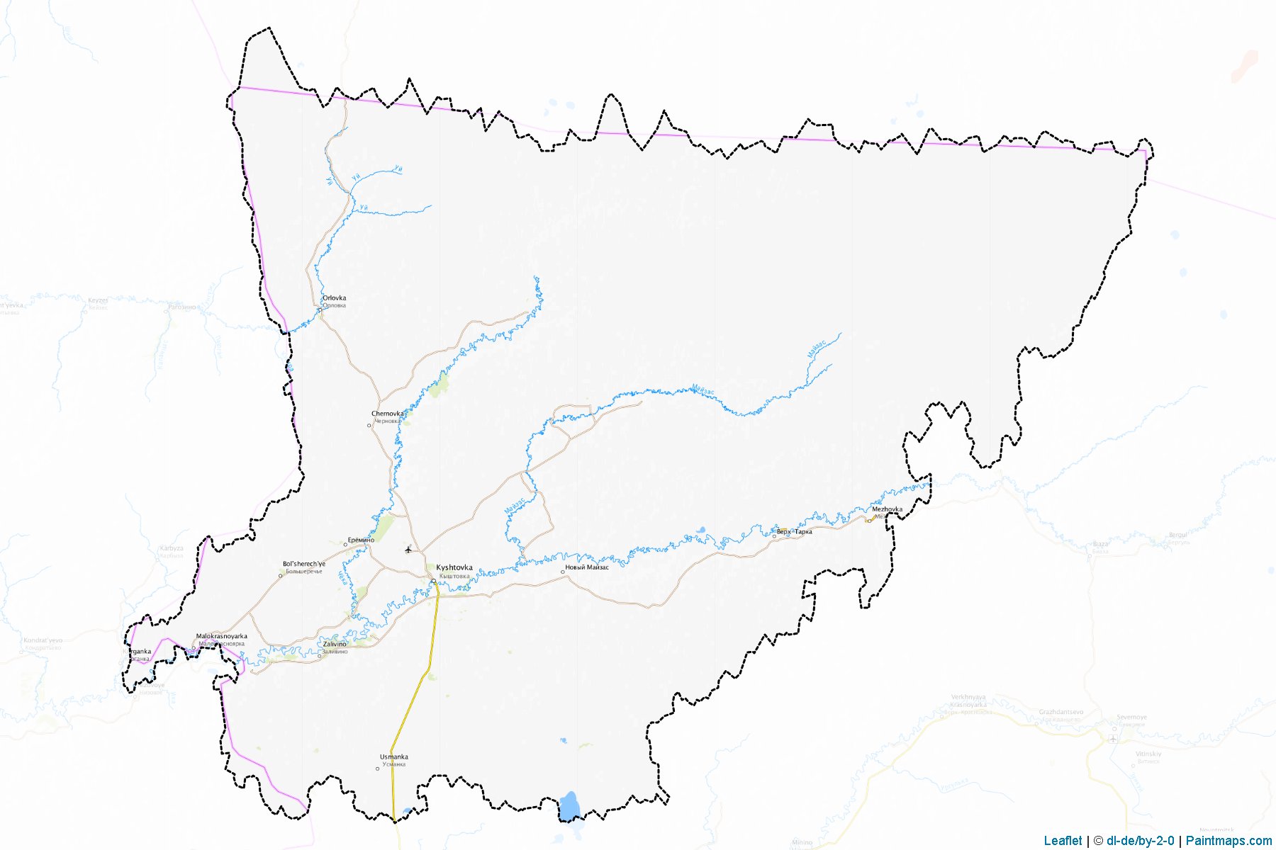 Kyshtovskiy (Novosibirsk) Map Cropping Samples-1