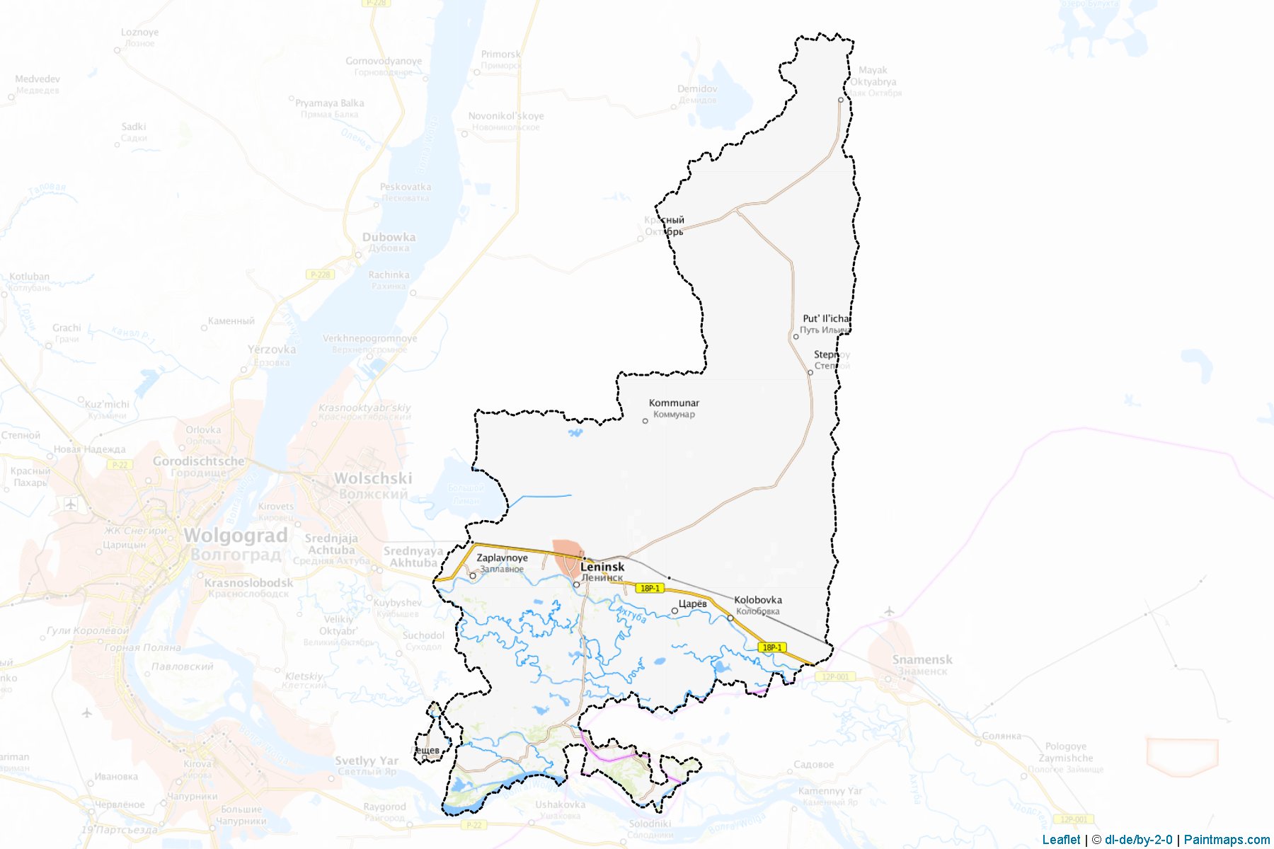 Leninskiy (Volgograd) Map Cropping Samples-1