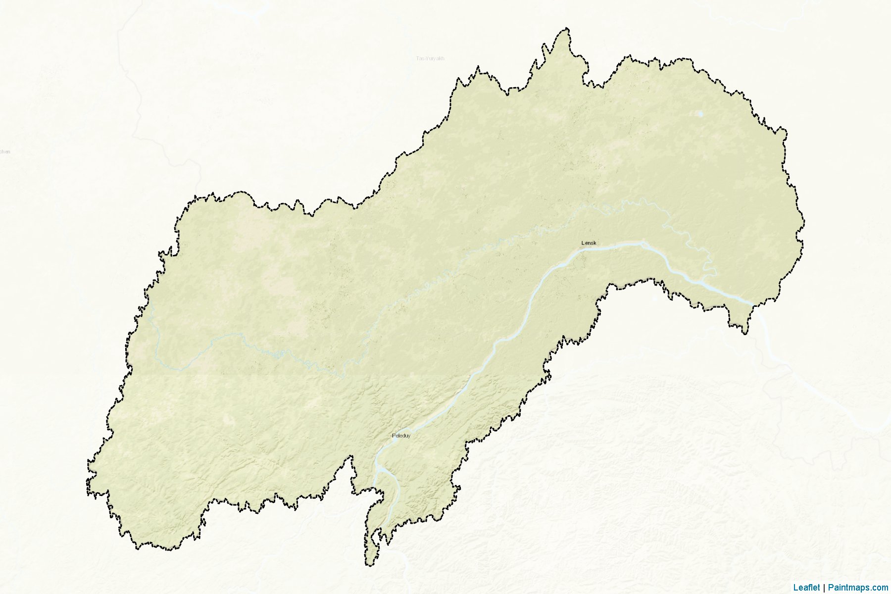 Lenskiy (Sakha) Map Cropping Samples-2