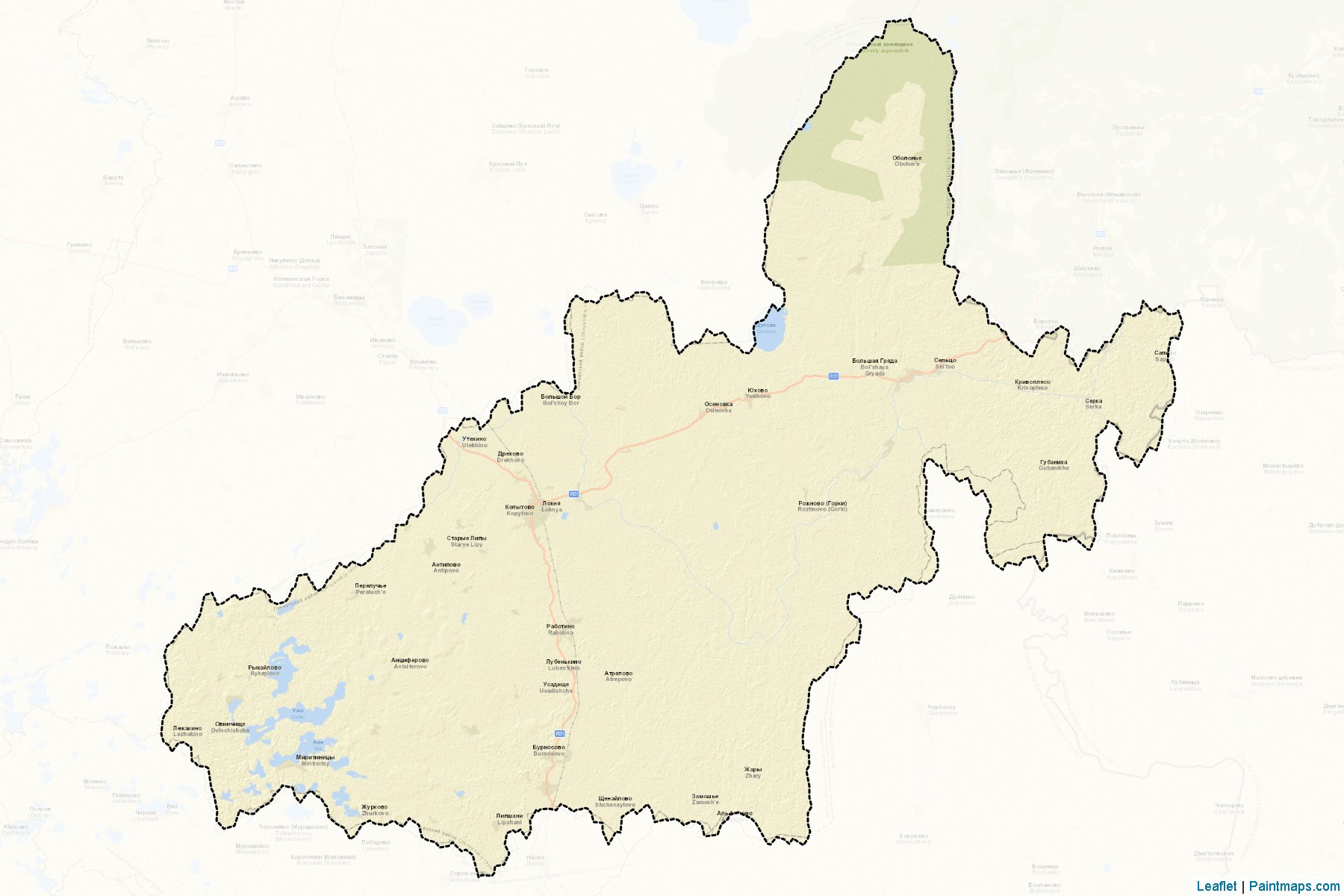 Loknjanskiy (Pskov) Map Cropping Samples-2