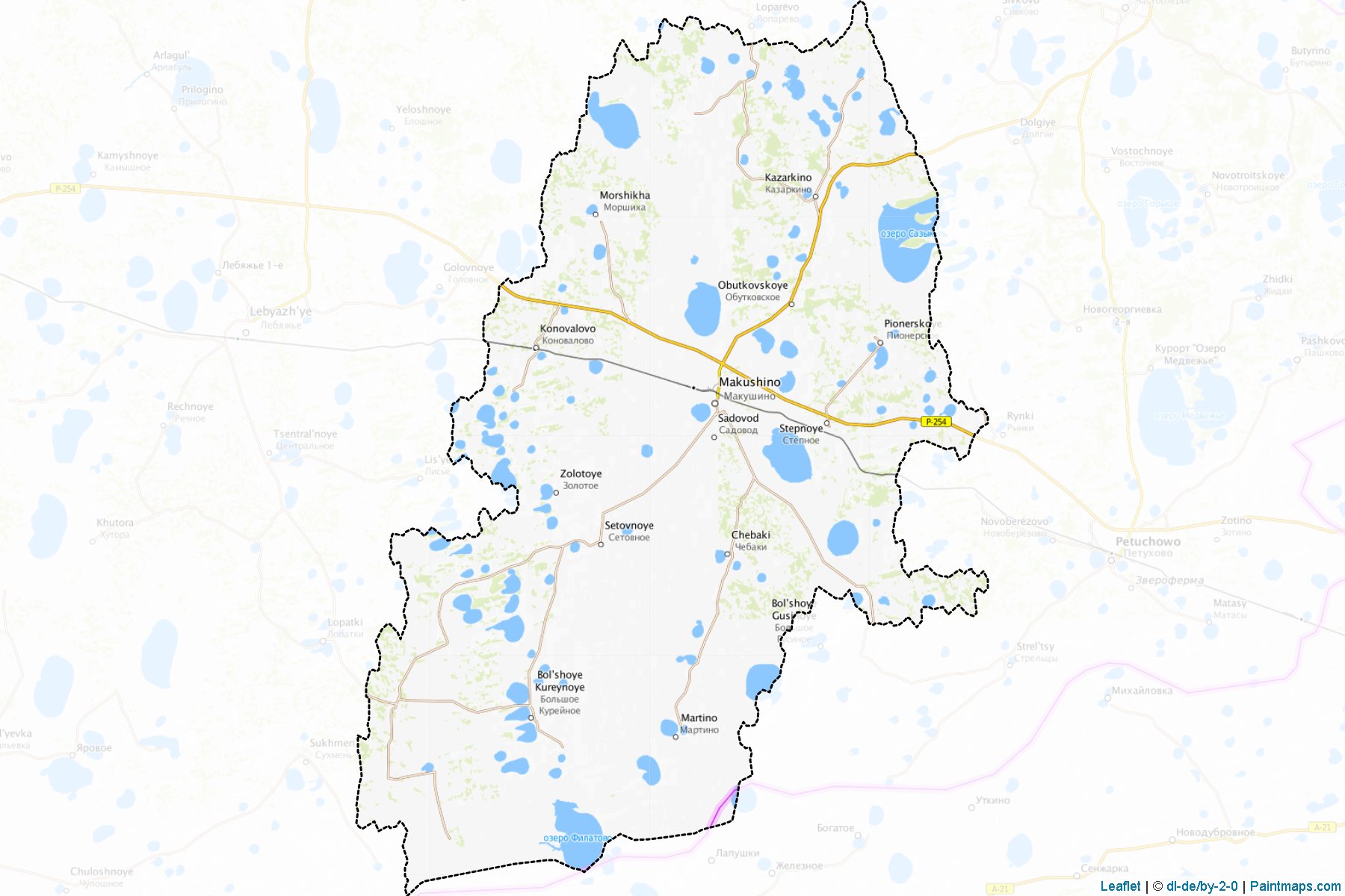 Makushinskiy (Kurgan) Map Cropping Samples-1