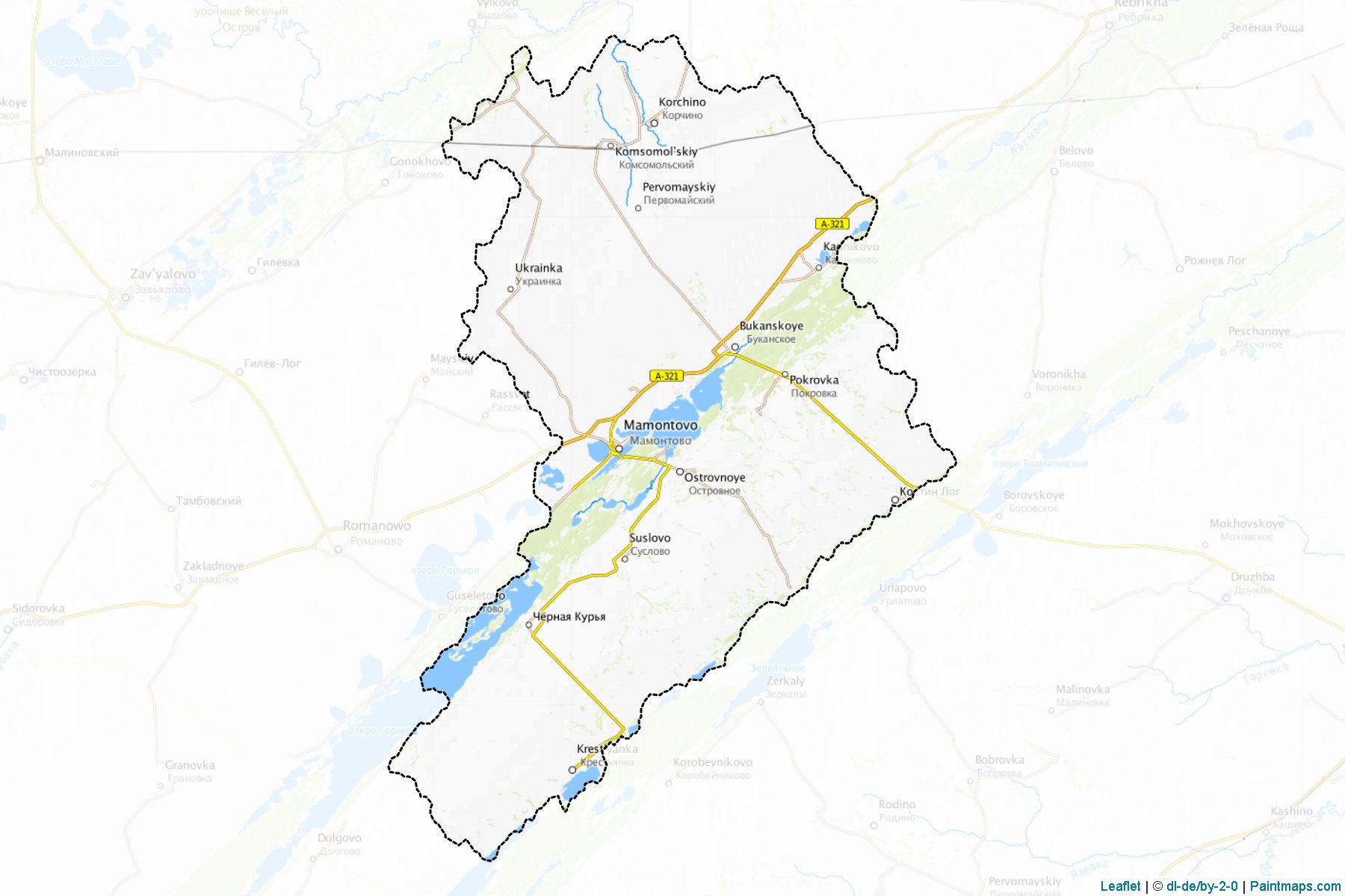 Mamontovskiy (Altai) Map Cropping Samples-1