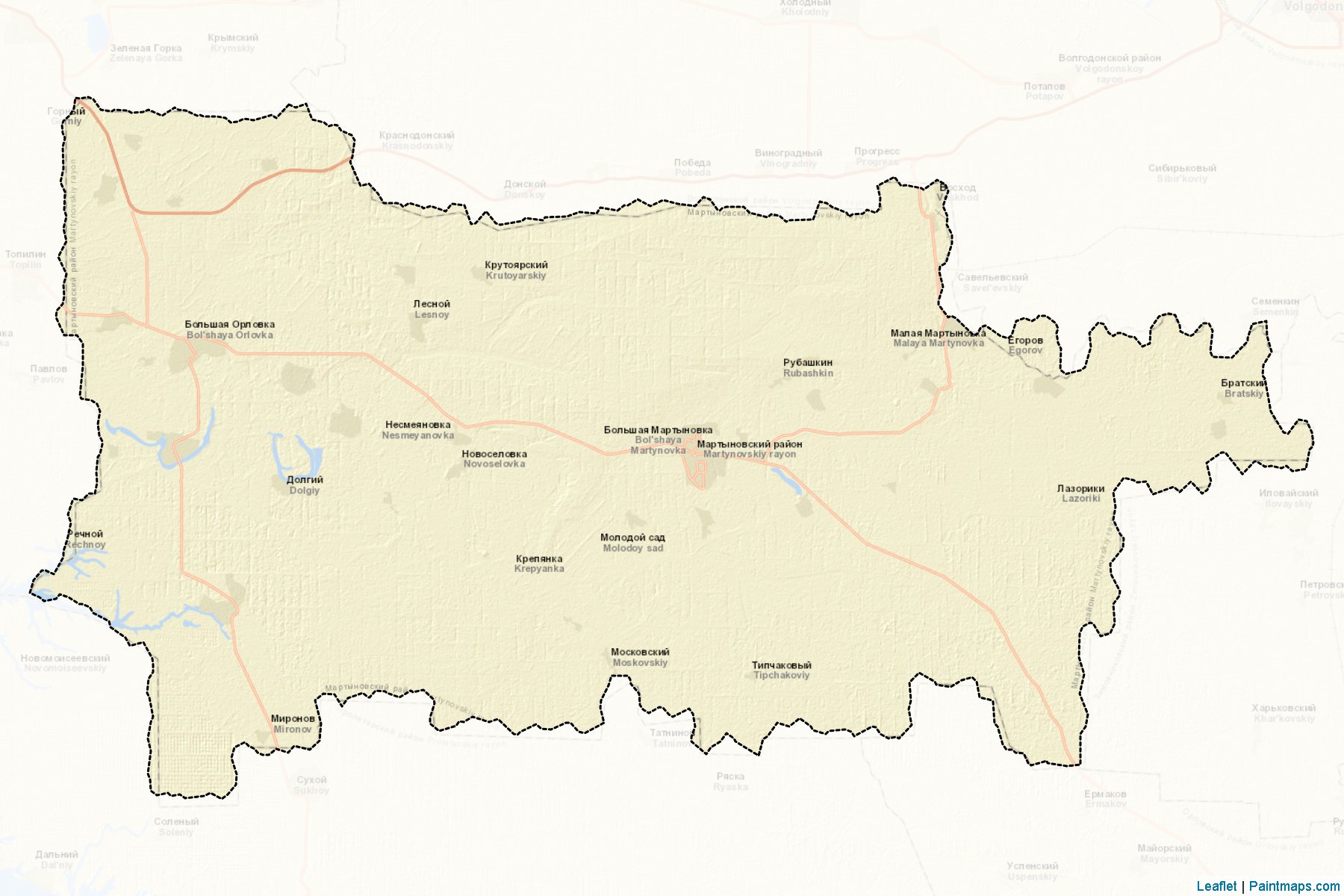 Martynovskiy (Rostov) Map Cropping Samples-2