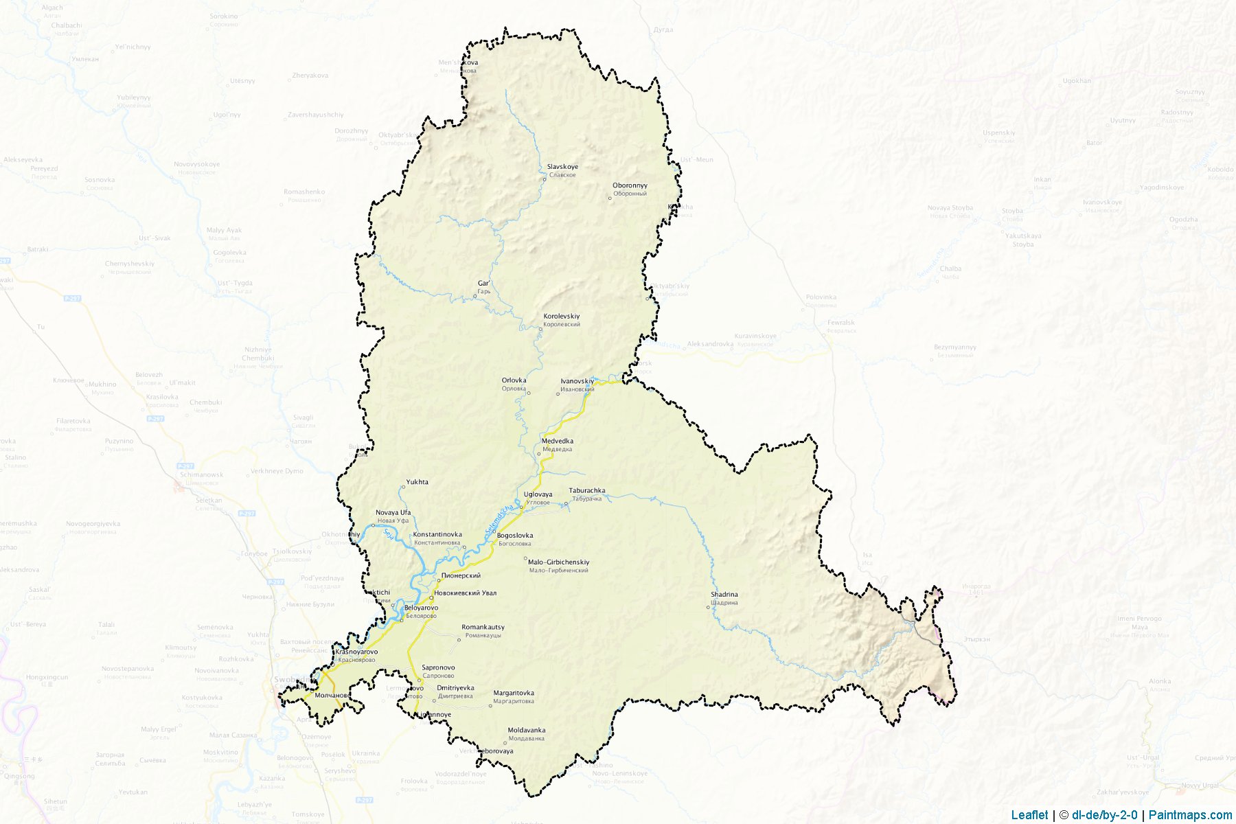 Mazanovskiy (Amur) Map Cropping Samples-1