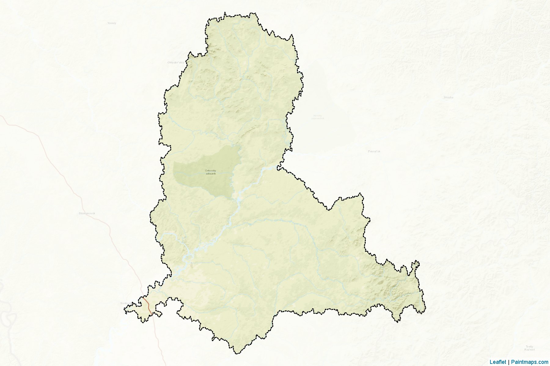 Mazanovskiy (Amur) Map Cropping Samples-2