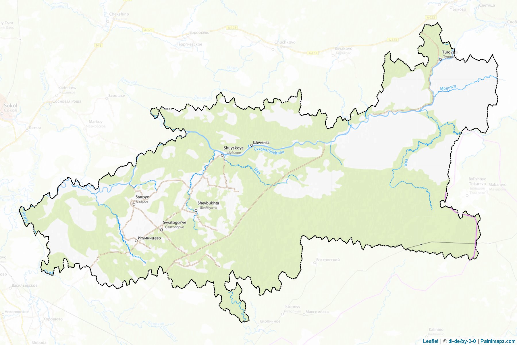 Mezhdurechenskiy (Vologda) Map Cropping Samples-1