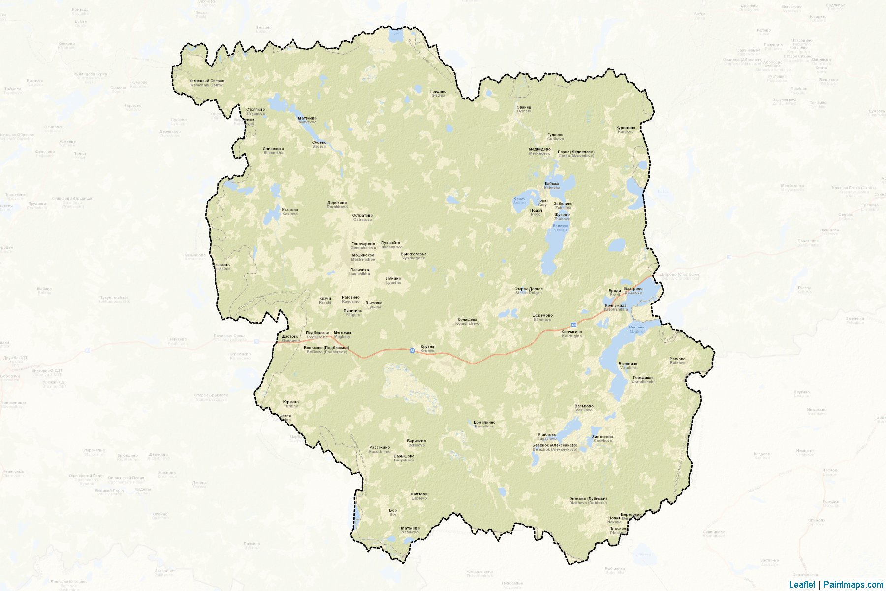 Moshenskoj (Novgorod) Map Cropping Samples-2