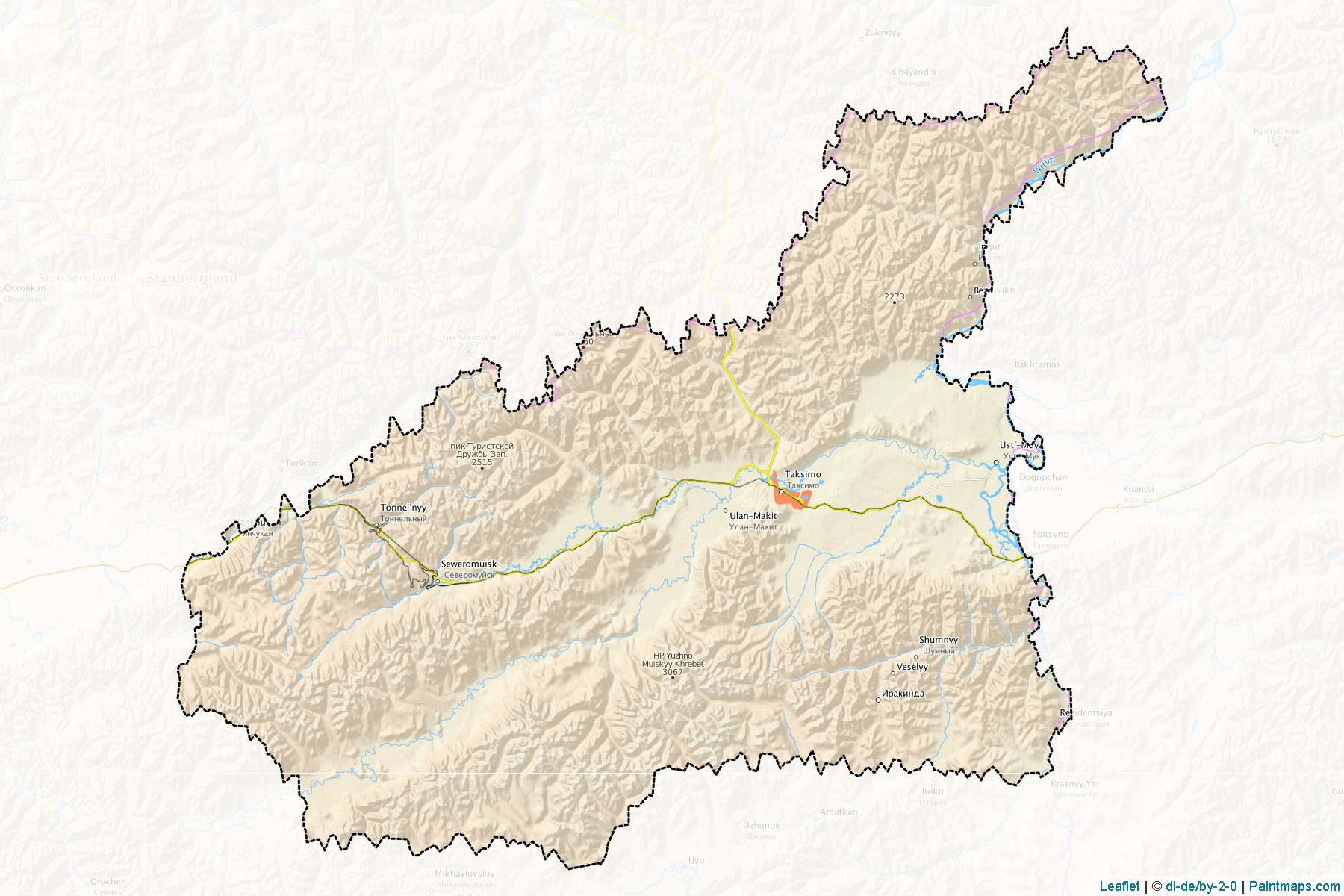 Mujskiy (Buryat) Map Cropping Samples-1