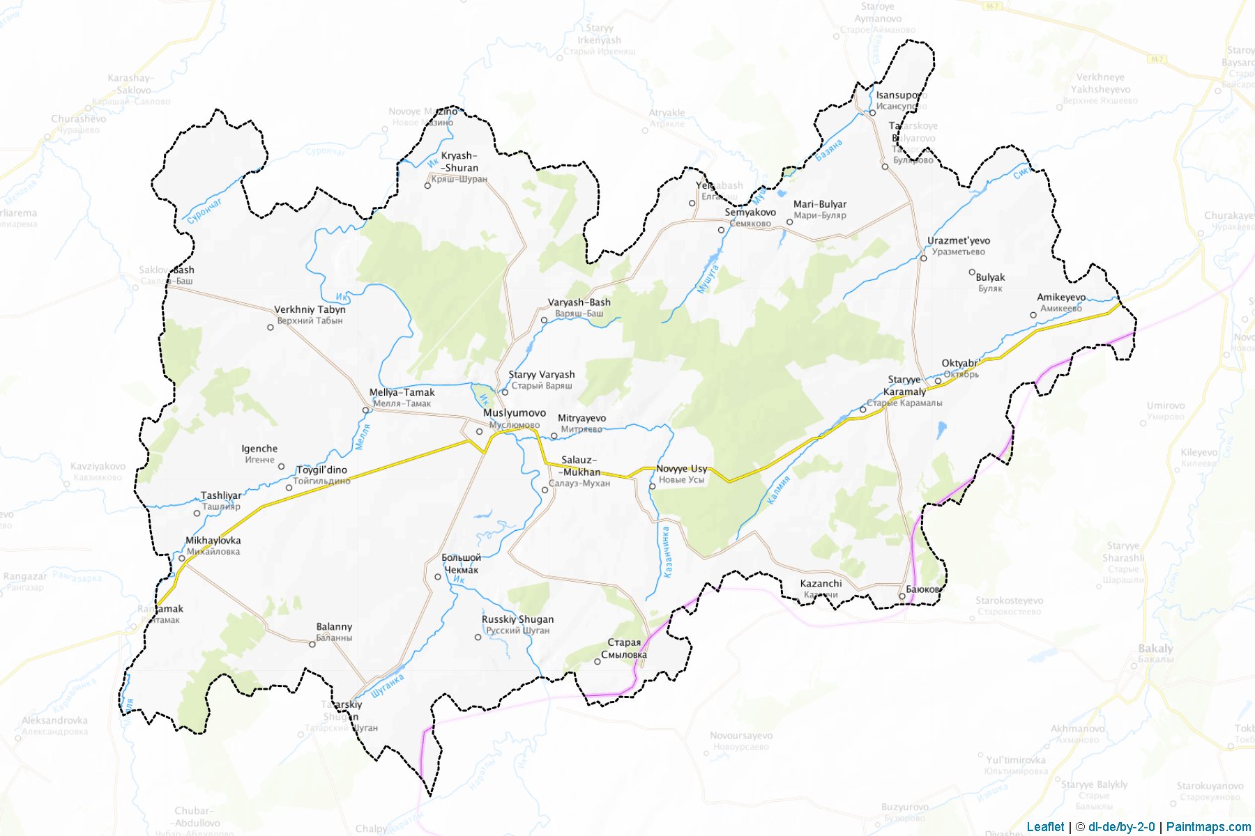 Musljumovskiy (Tatarstan) Map Cropping Samples-1