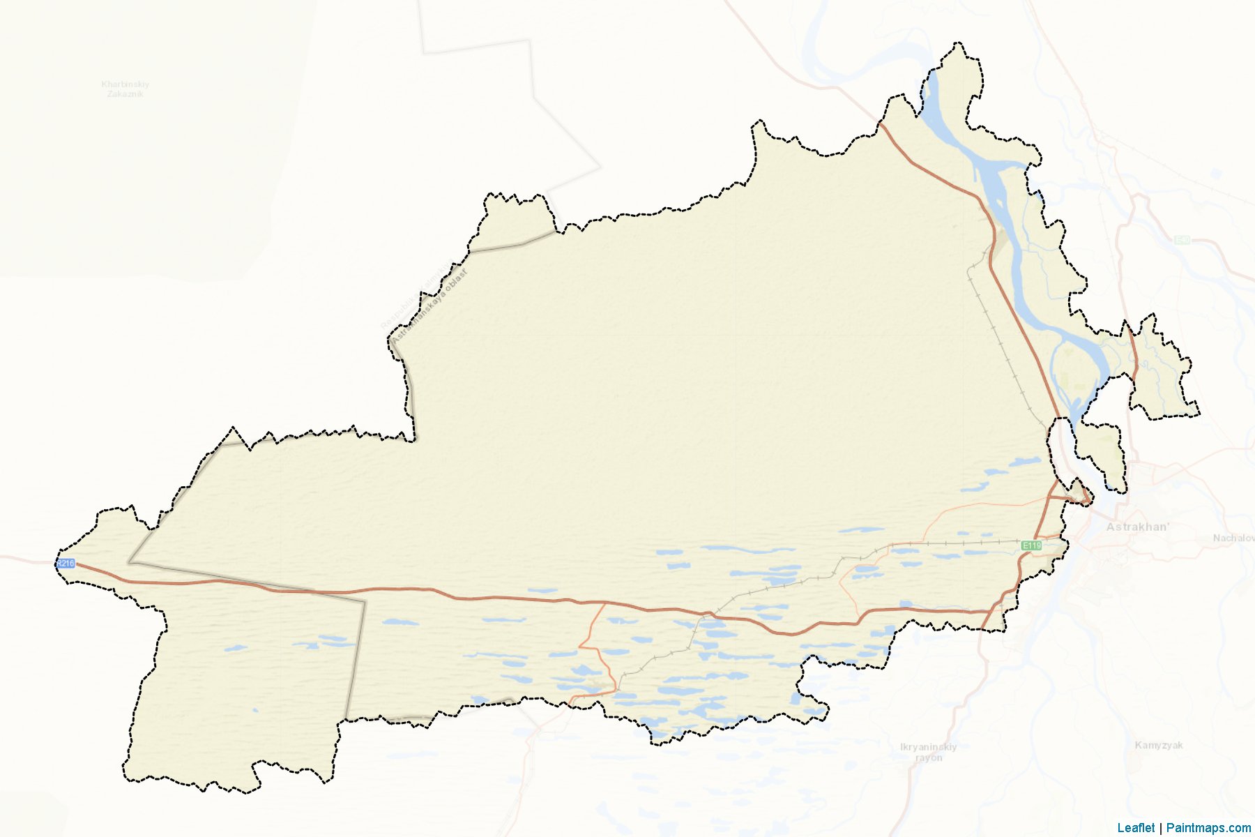 Narimanovskiy (Astrakhan) Map Cropping Samples-2