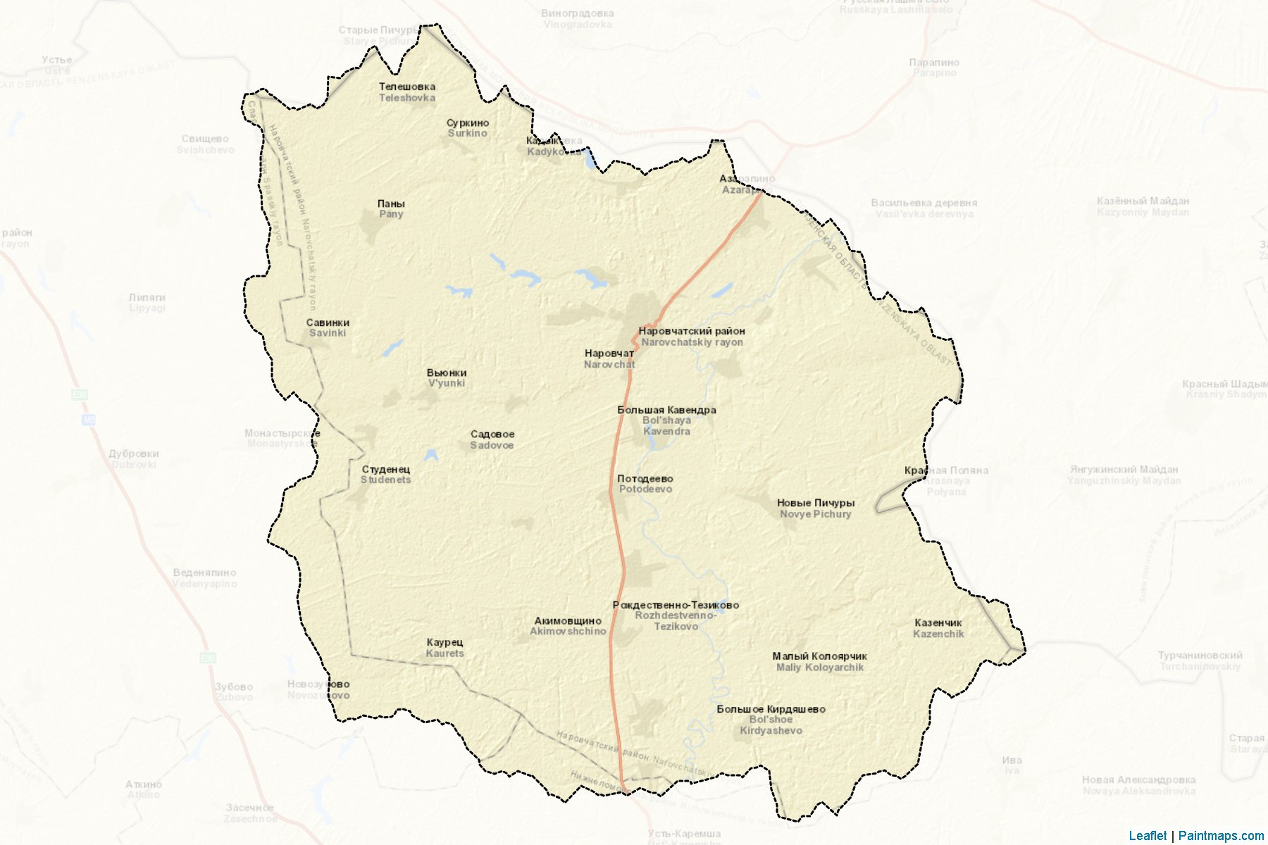 Narovchatskiy (Penza) Map Cropping Samples-2