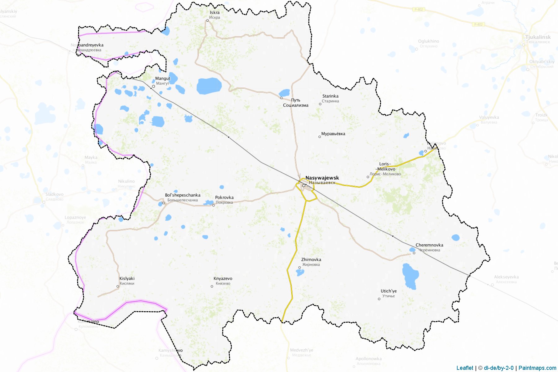 Nazyvaevskiy (Omsk) Map Cropping Samples-1