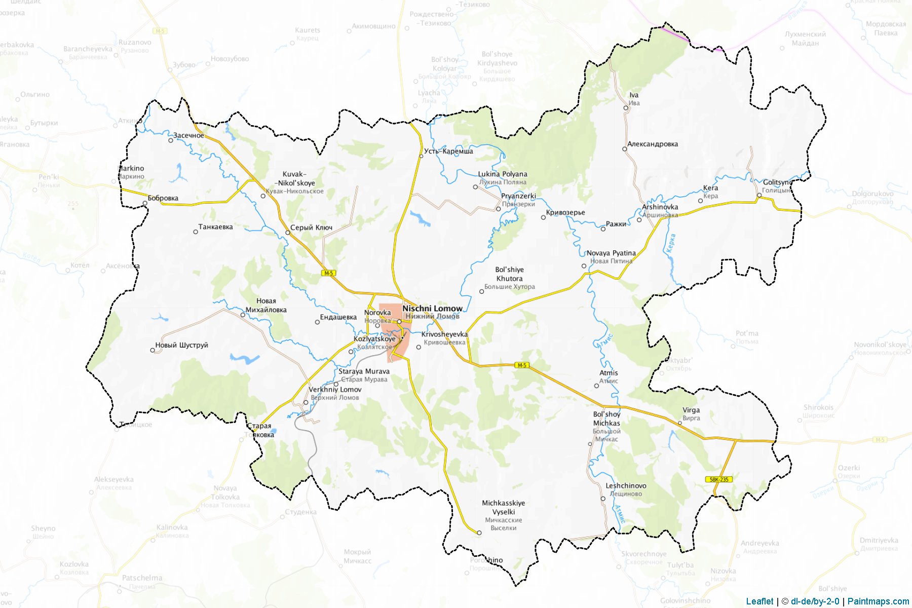 Nizhnelomovskiy (Penza) Map Cropping Samples-1