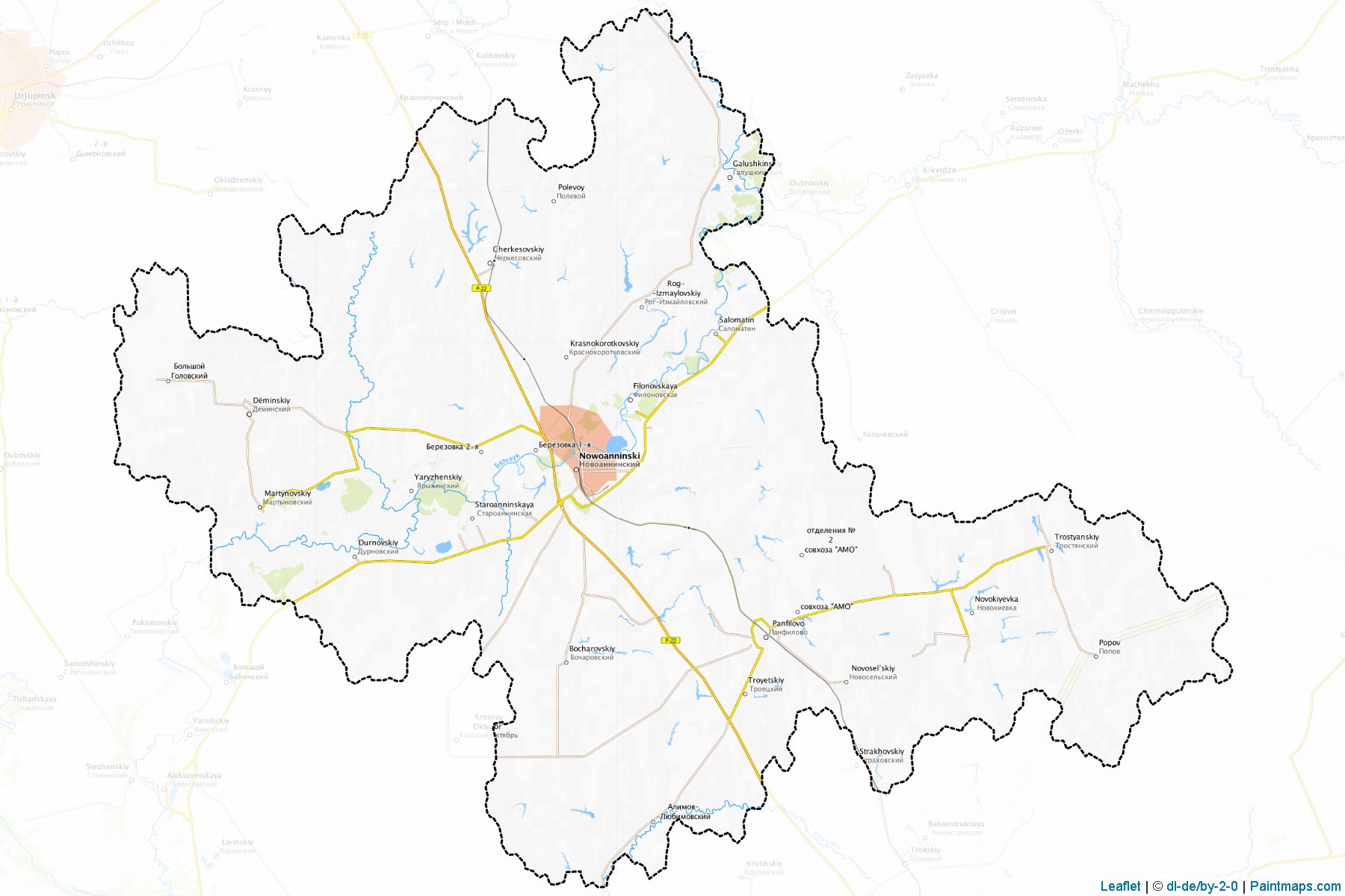 Novoanninskiy (Volgograd) Map Cropping Samples-1