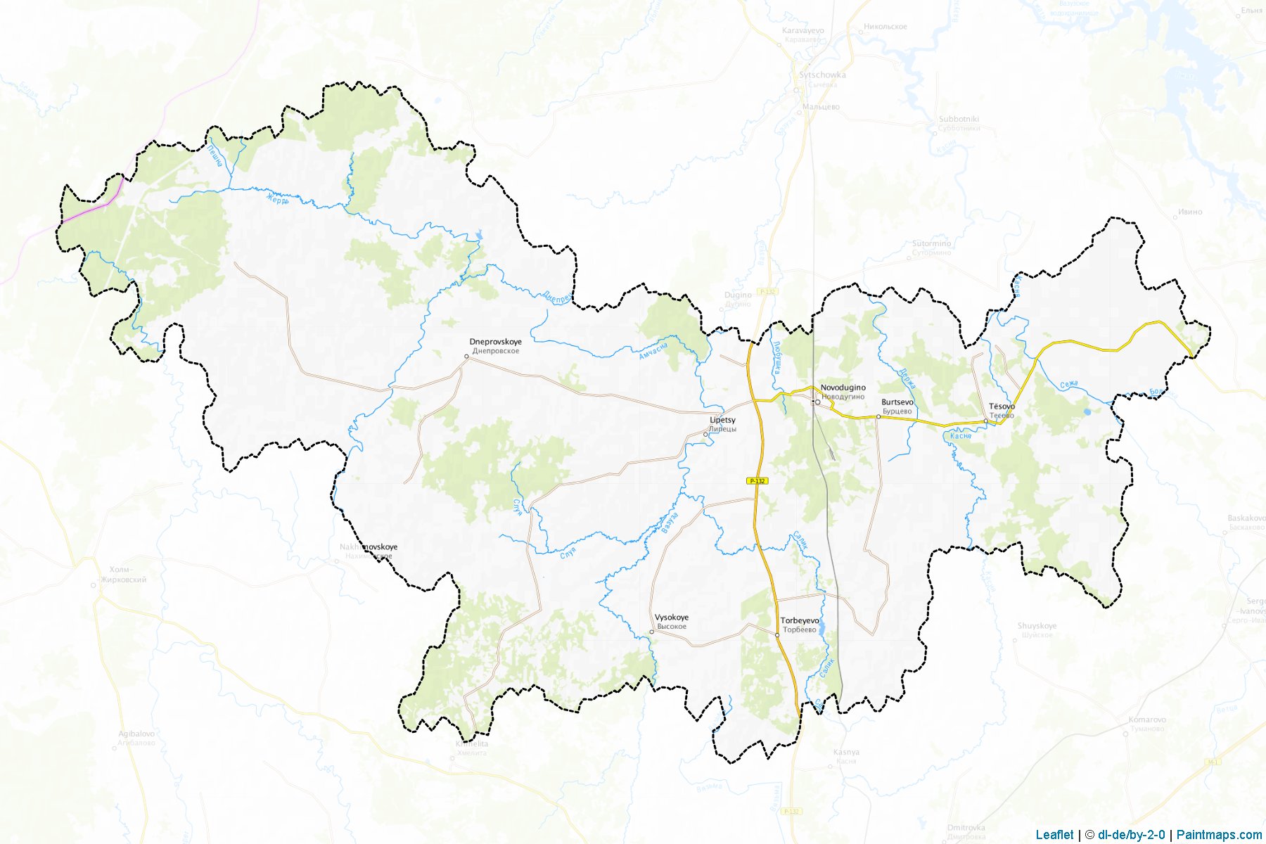 Novoduginskiy (Smolensk) Haritası Örnekleri-1