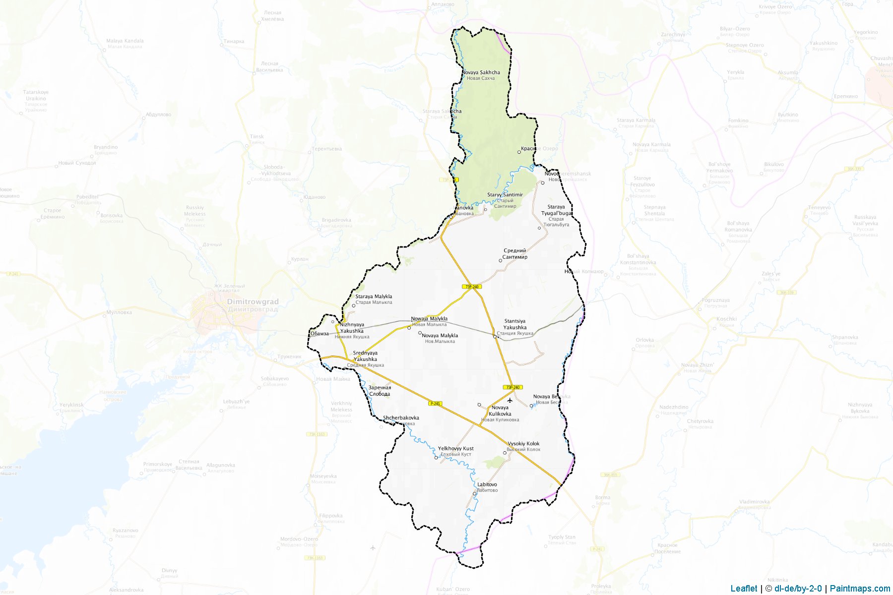 Novomalyklinskiy (Ulyanovsk) Map Cropping Samples-1