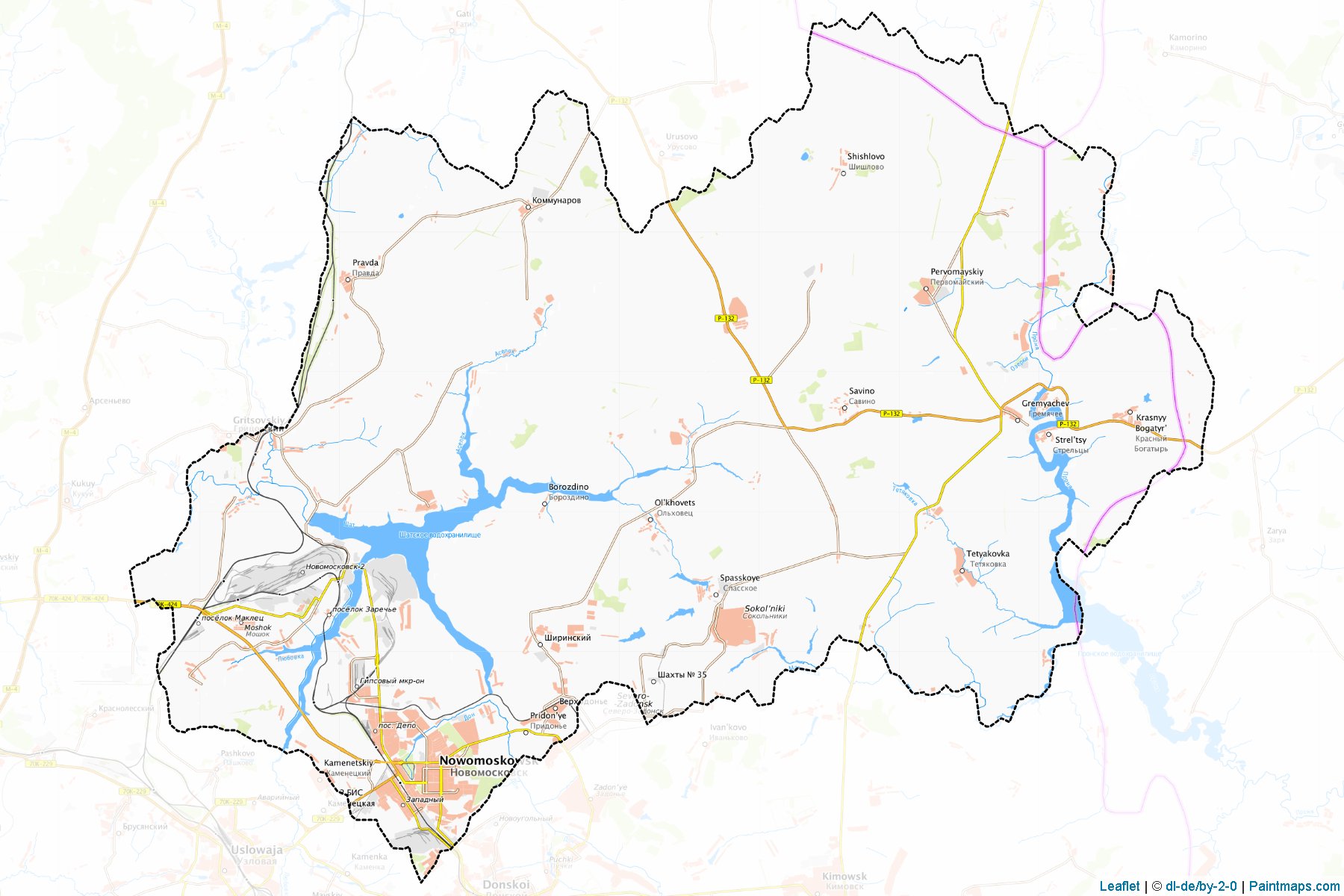 Novomoskovsk (Tula) Map Cropping Samples-1