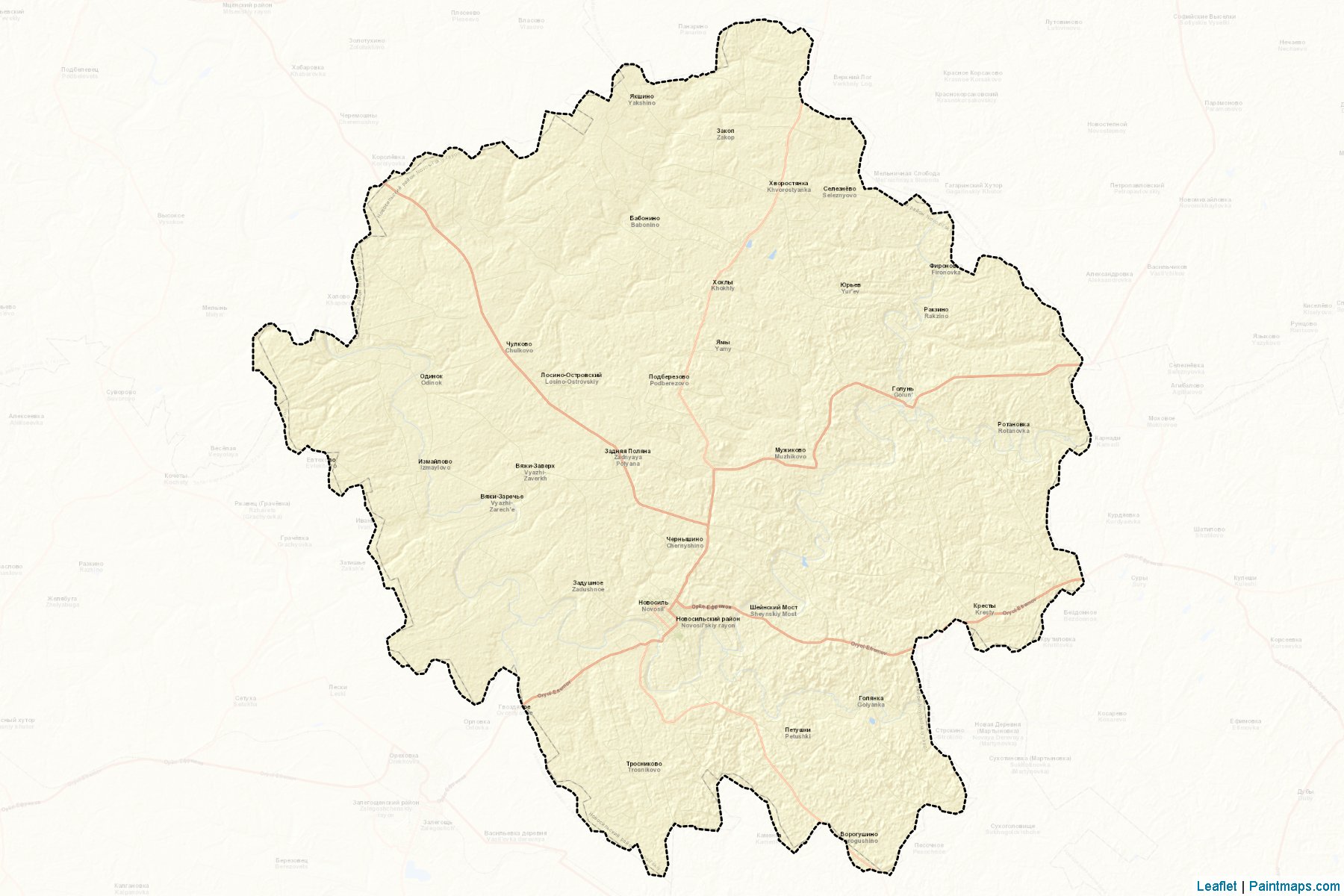 Novosil'skiy (Oryol) Map Cropping Samples-2