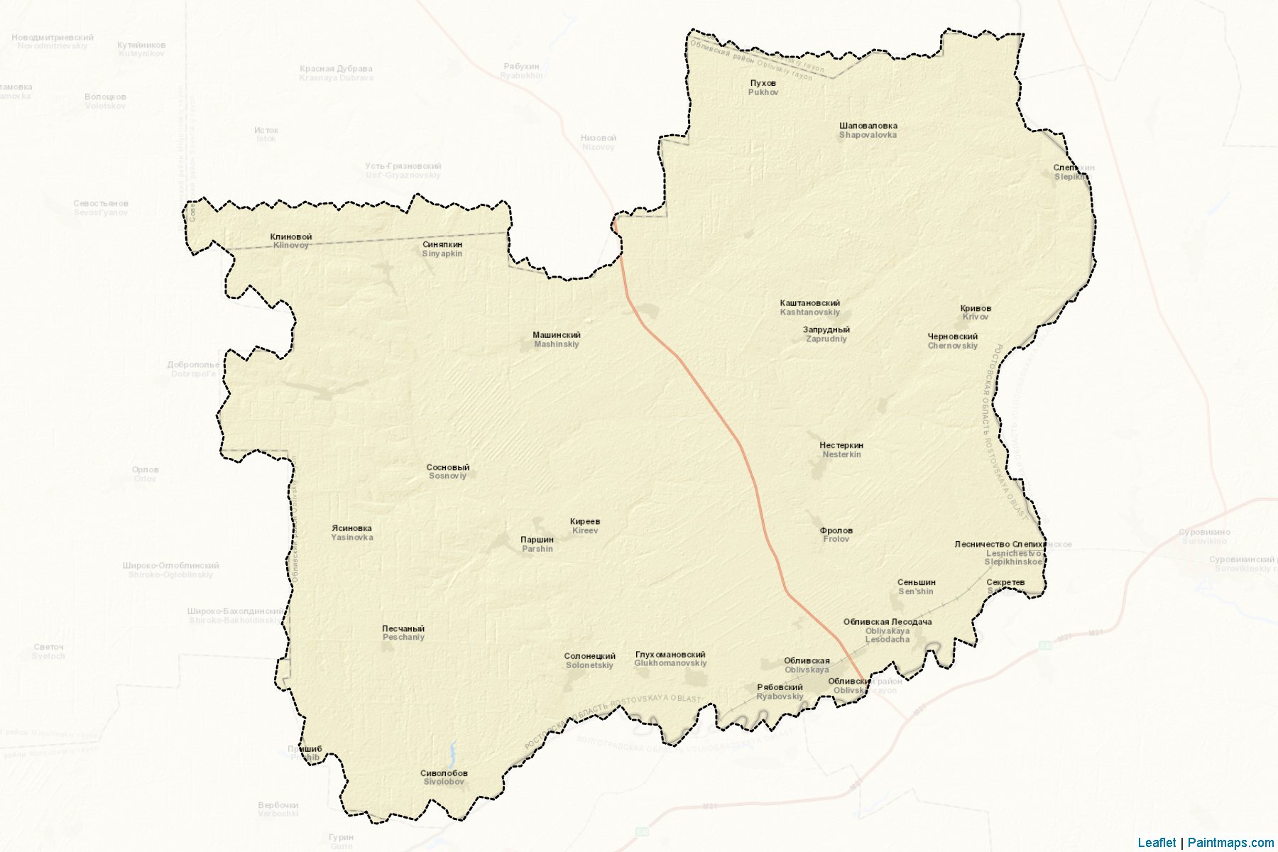 Oblivskiy (Rostov) Map Cropping Samples-2