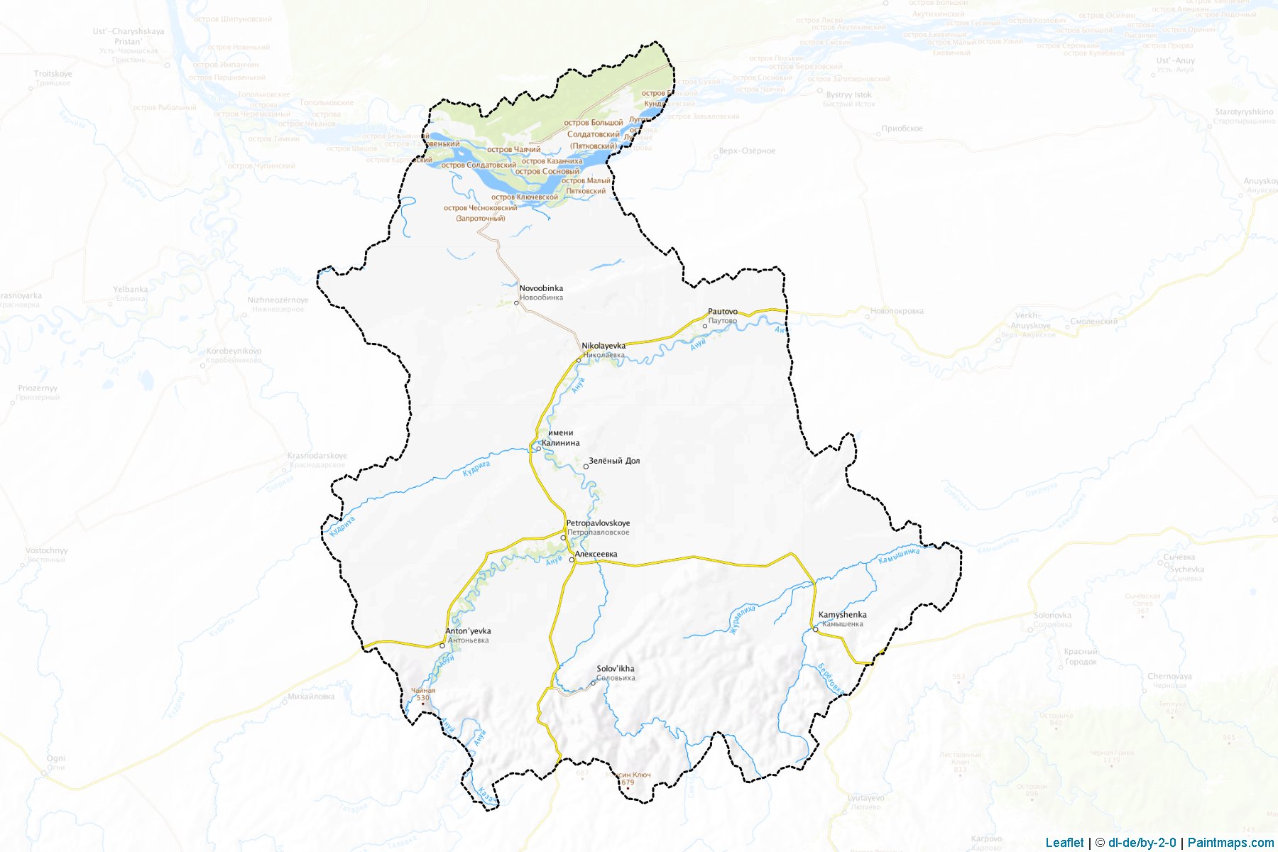 Petropavlovskiy (Altai) Map Cropping Samples-1