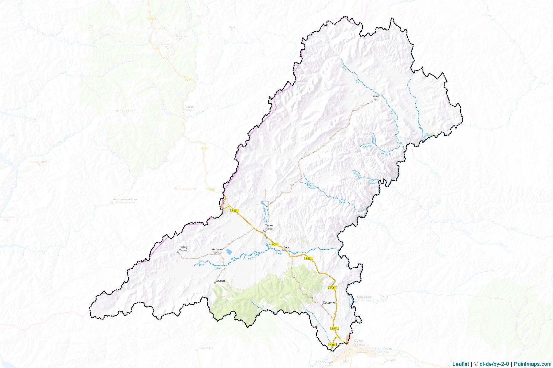 Pij-Khemskiy (Tuva) Map Cropping Samples-1