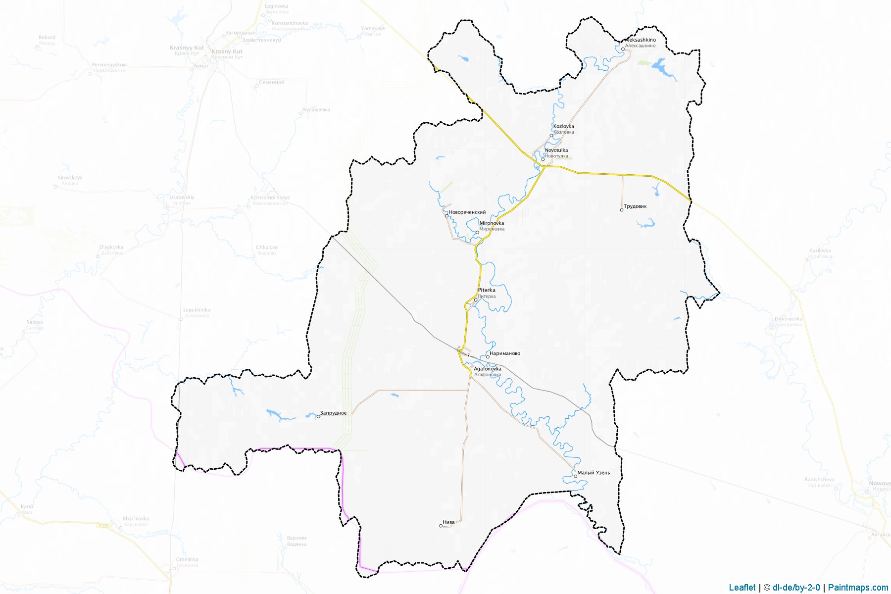 Piterskiy (Saratov) Map Cropping Samples-1