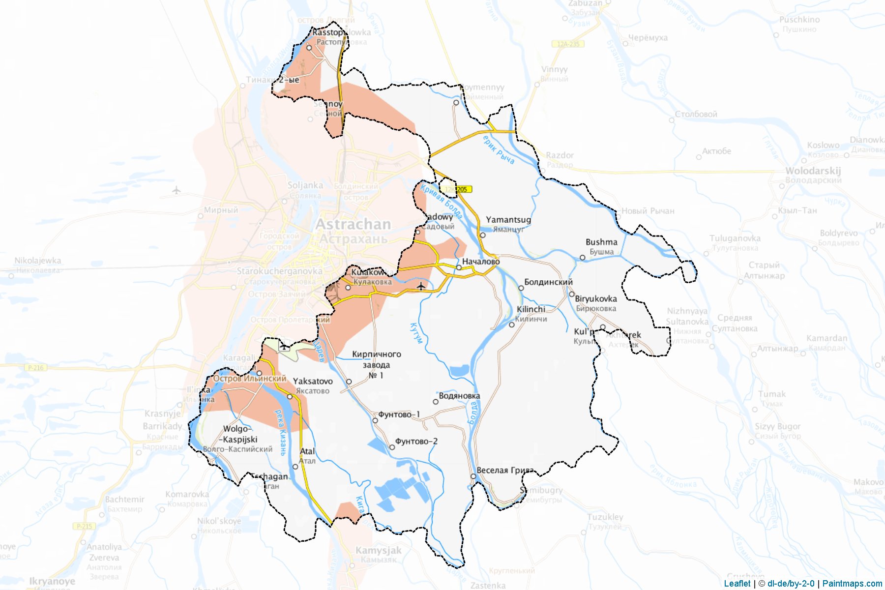 Muestras de recorte de mapas Privolzhskiy (Astrakhan)-1