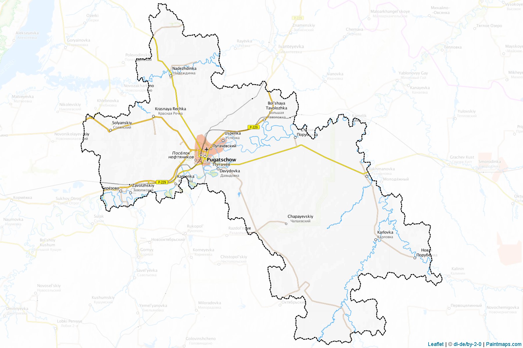 Pugachjovskiy (Saratov) Map Cropping Samples-1