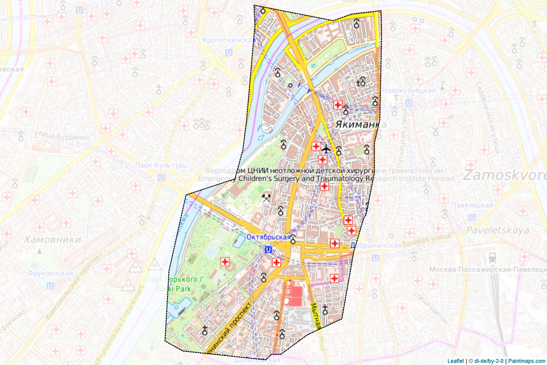 Jakimanka (Moscow City) Map Cropping Samples-1