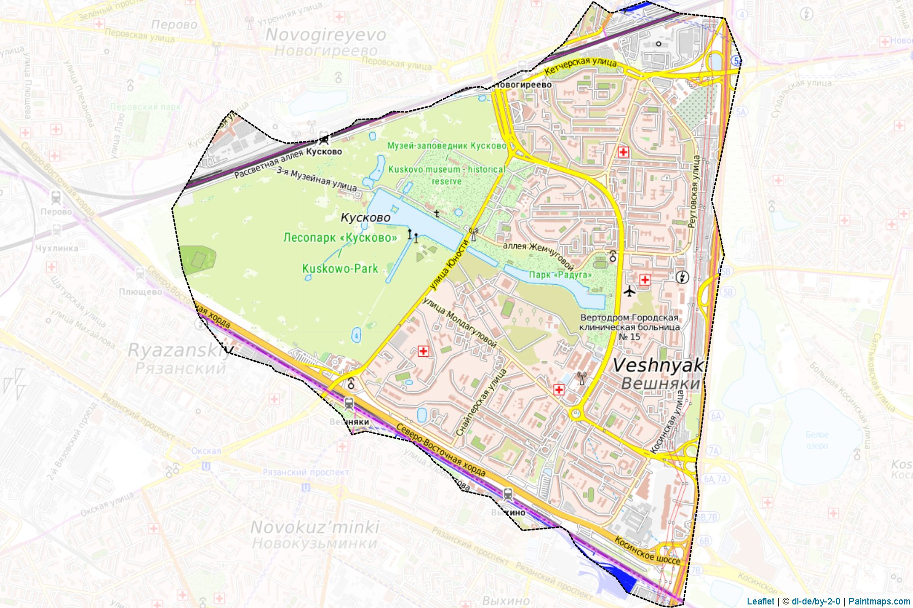 Veshnjaki (Moscow City) Map Cropping Samples-1