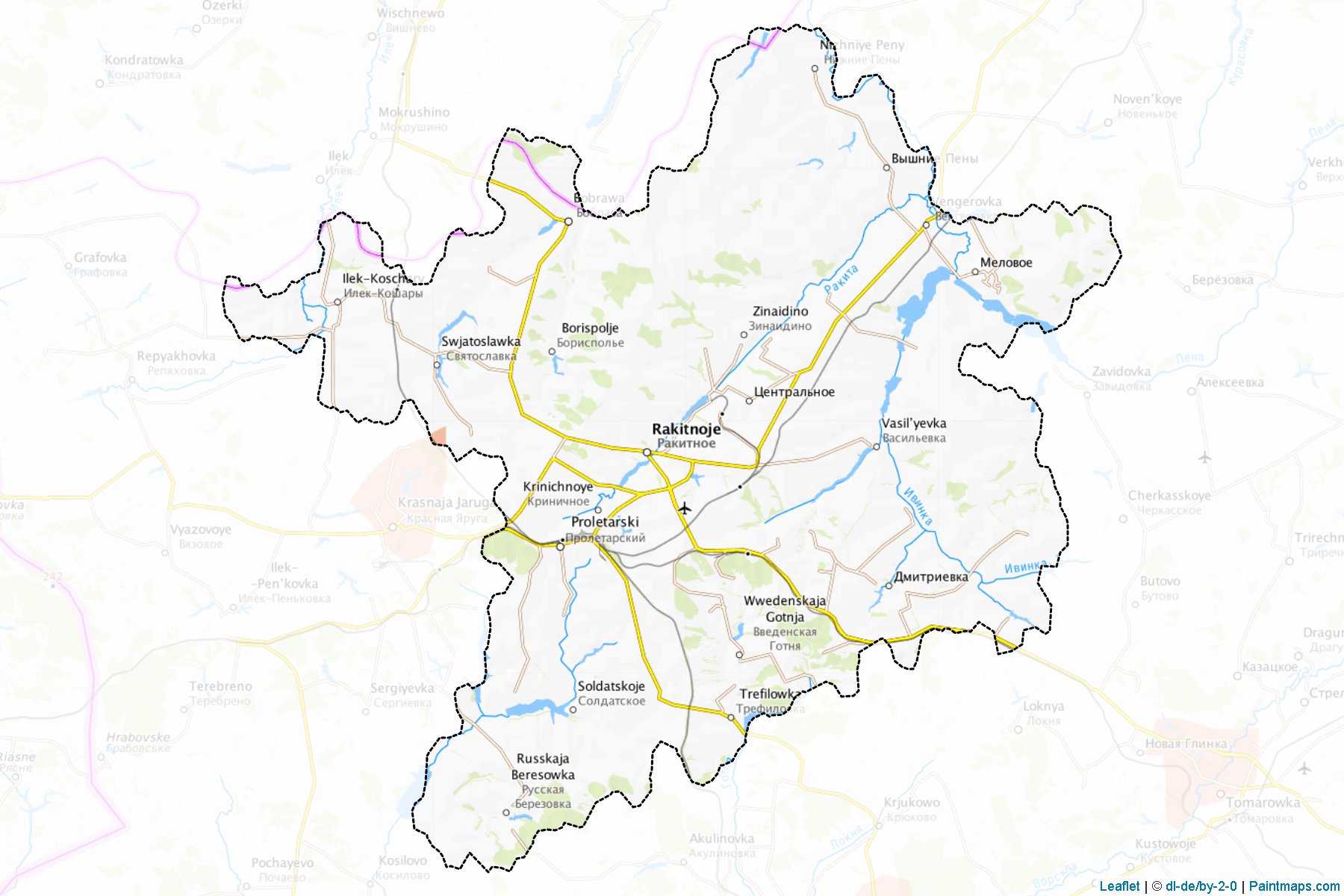 Rakitjanskiy (Belgorod) Map Cropping Samples-1