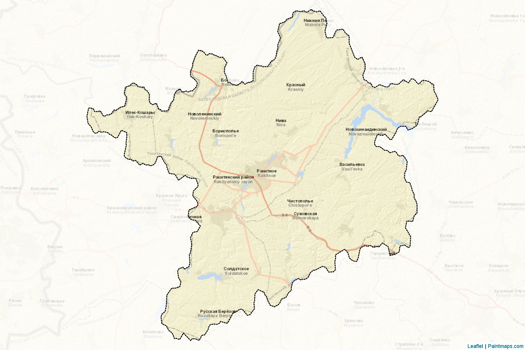 Rakitjanskiy (Belgorod) Map Cropping Samples-2