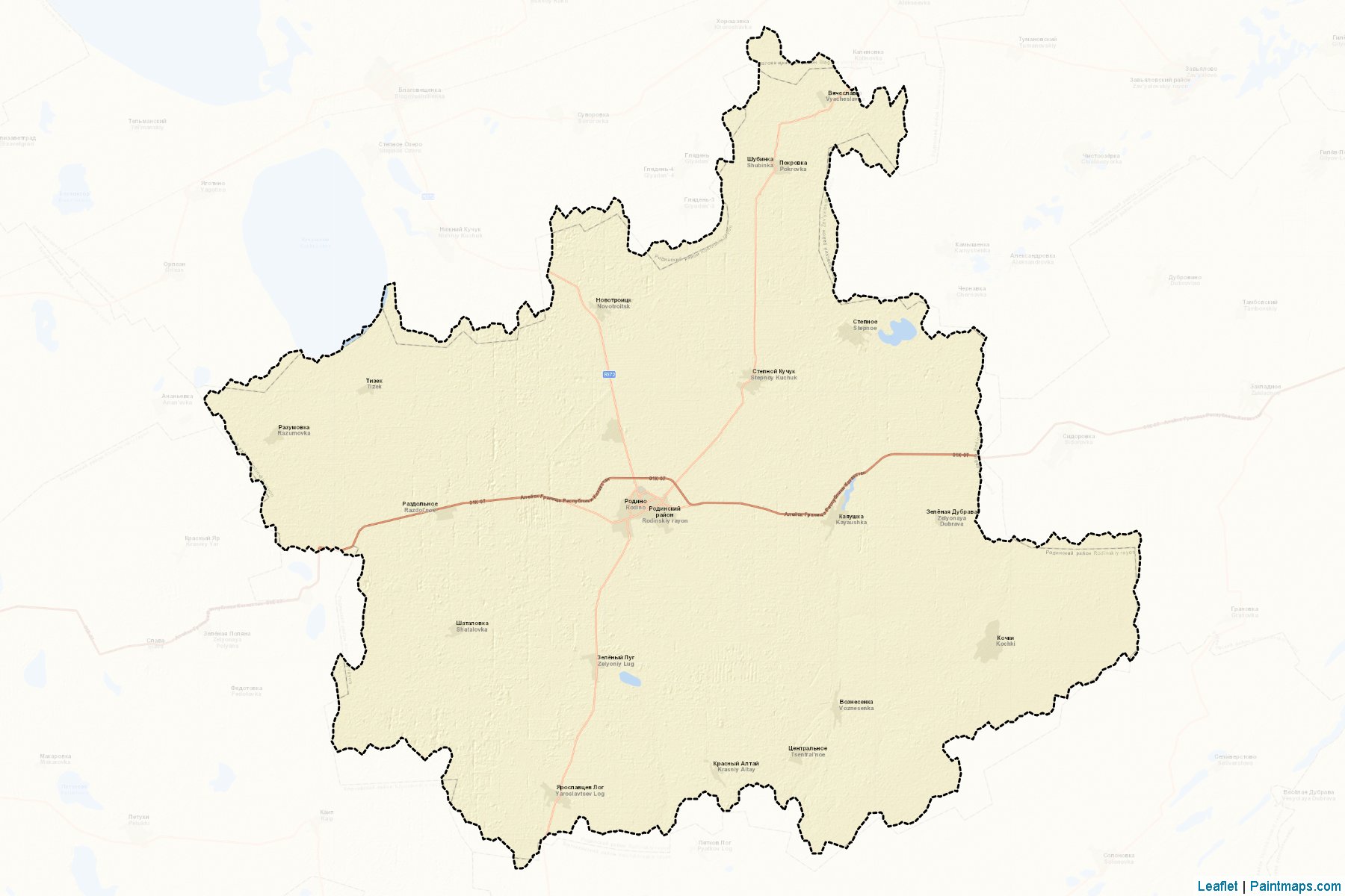 Rodinskiy (Altai) Map Cropping Samples-2