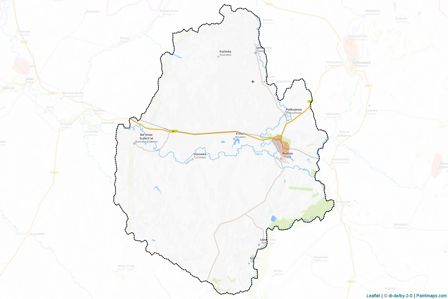 Rudnjanskiy (Volgograd) Map Cropping Samples-1