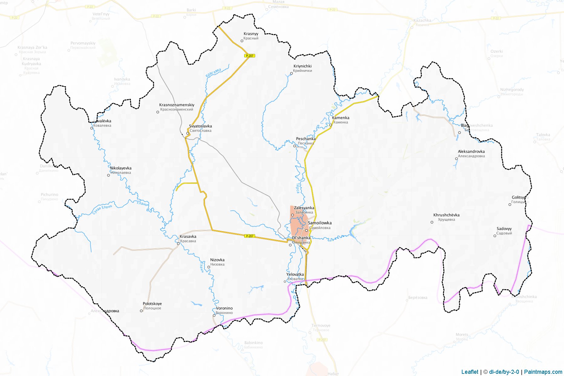 Samojlovskiy (Saratov) Map Cropping Samples-1