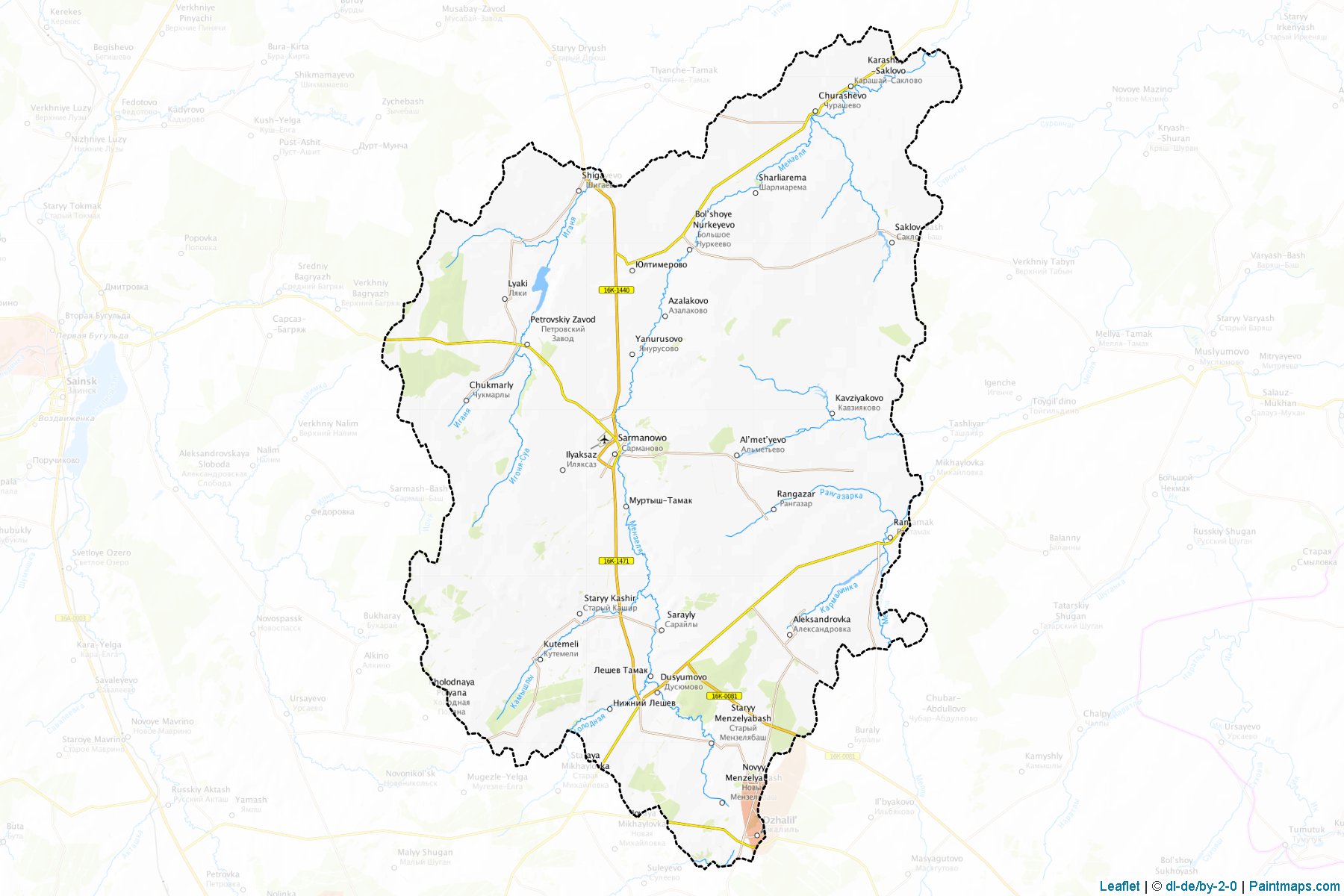 Sarmanovskiy (Tatarstan) Map Cropping Samples-1