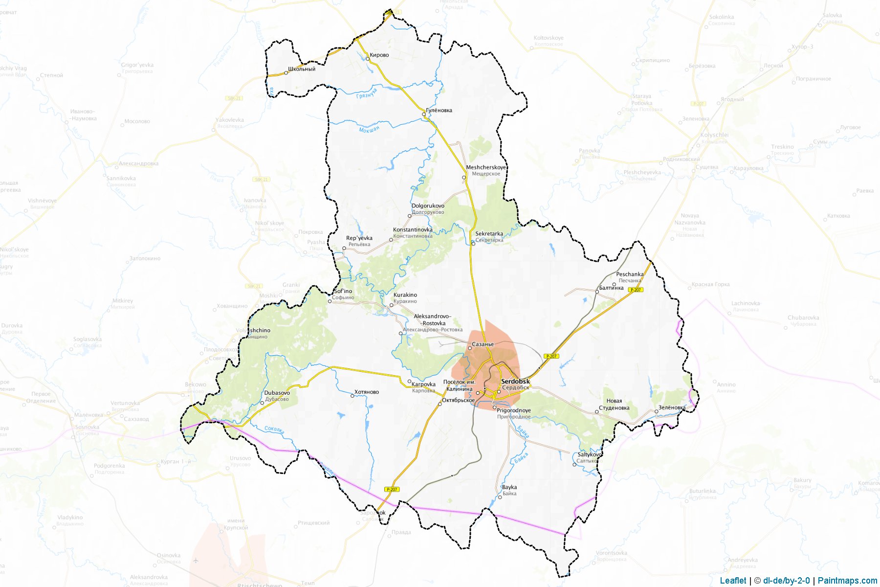 Serdobskiy (Penza) Map Cropping Samples-1