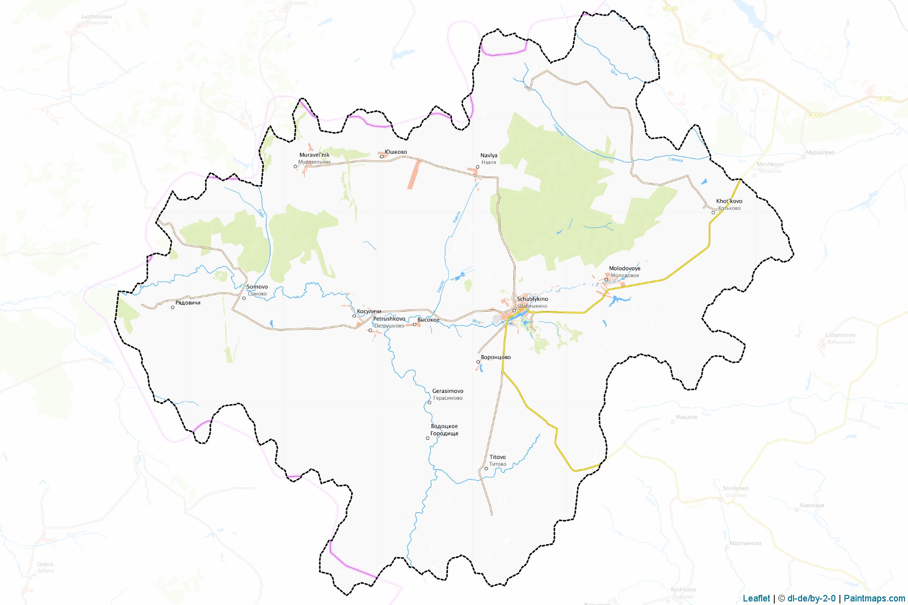 Shablykinskiy (Oryol) Map Cropping Samples-1